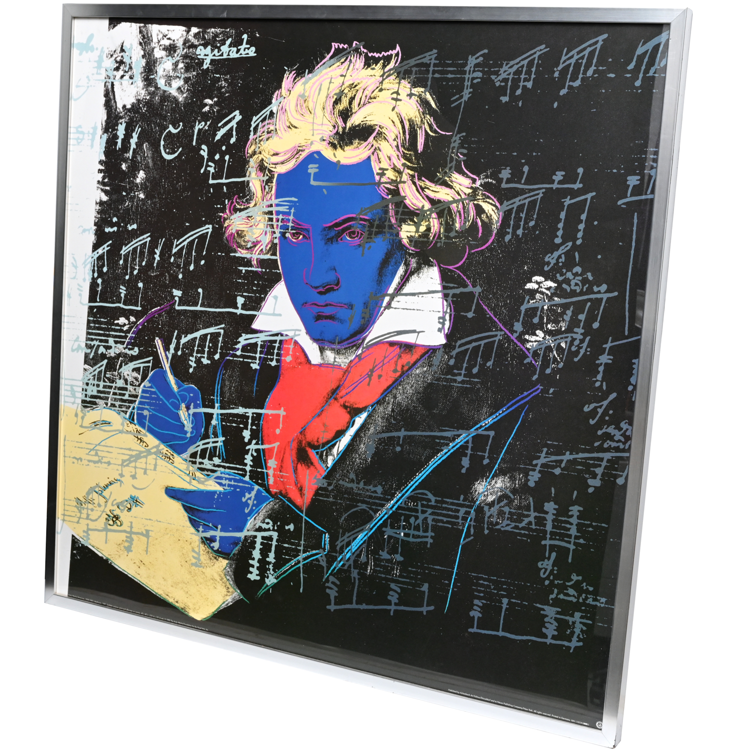 ANDY WARHOL BEETHOVEN PRINT Andy 2ce551