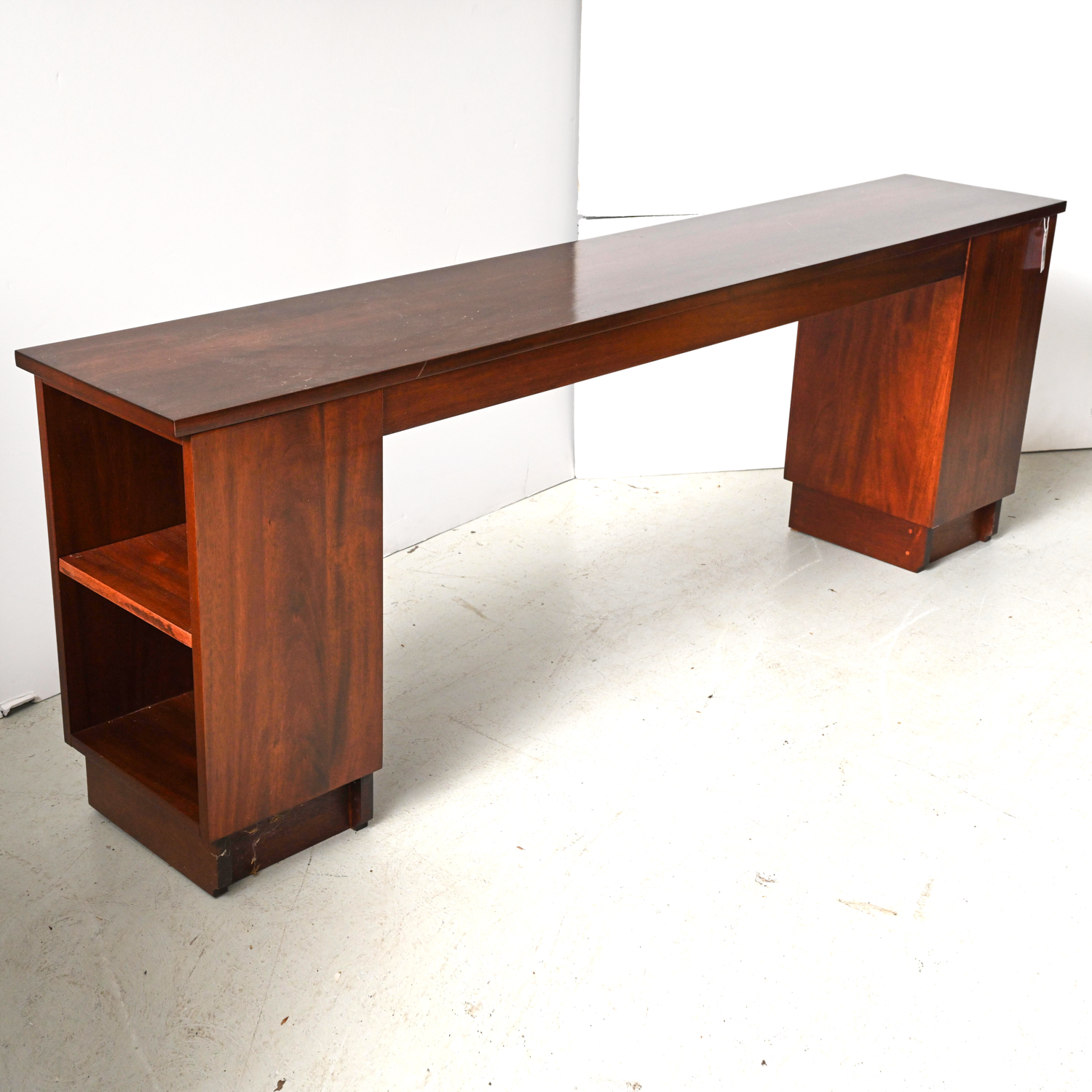 MODERN CONSOLE TABLE BOOKCASE 20th
