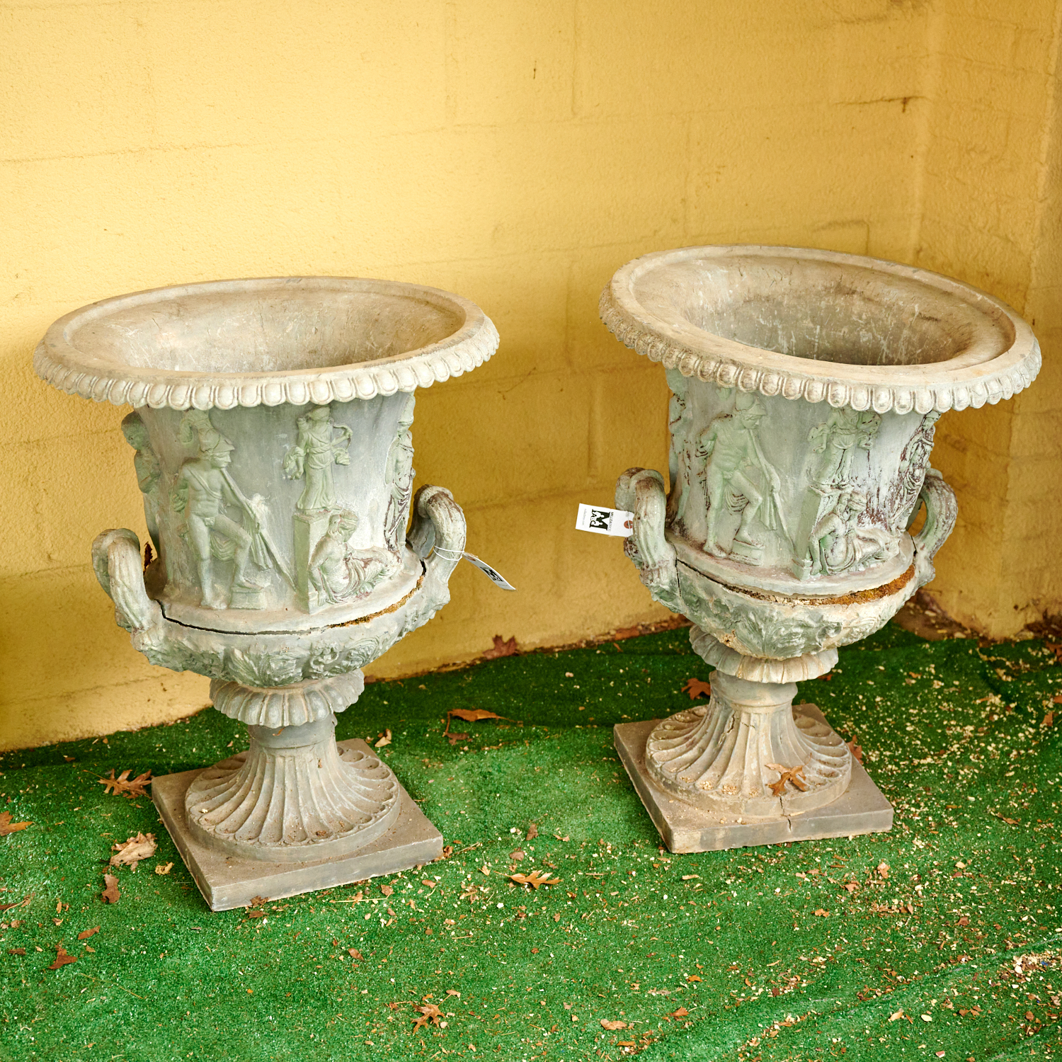 LARGE PAIR NEO-CLASSICAL STYLE