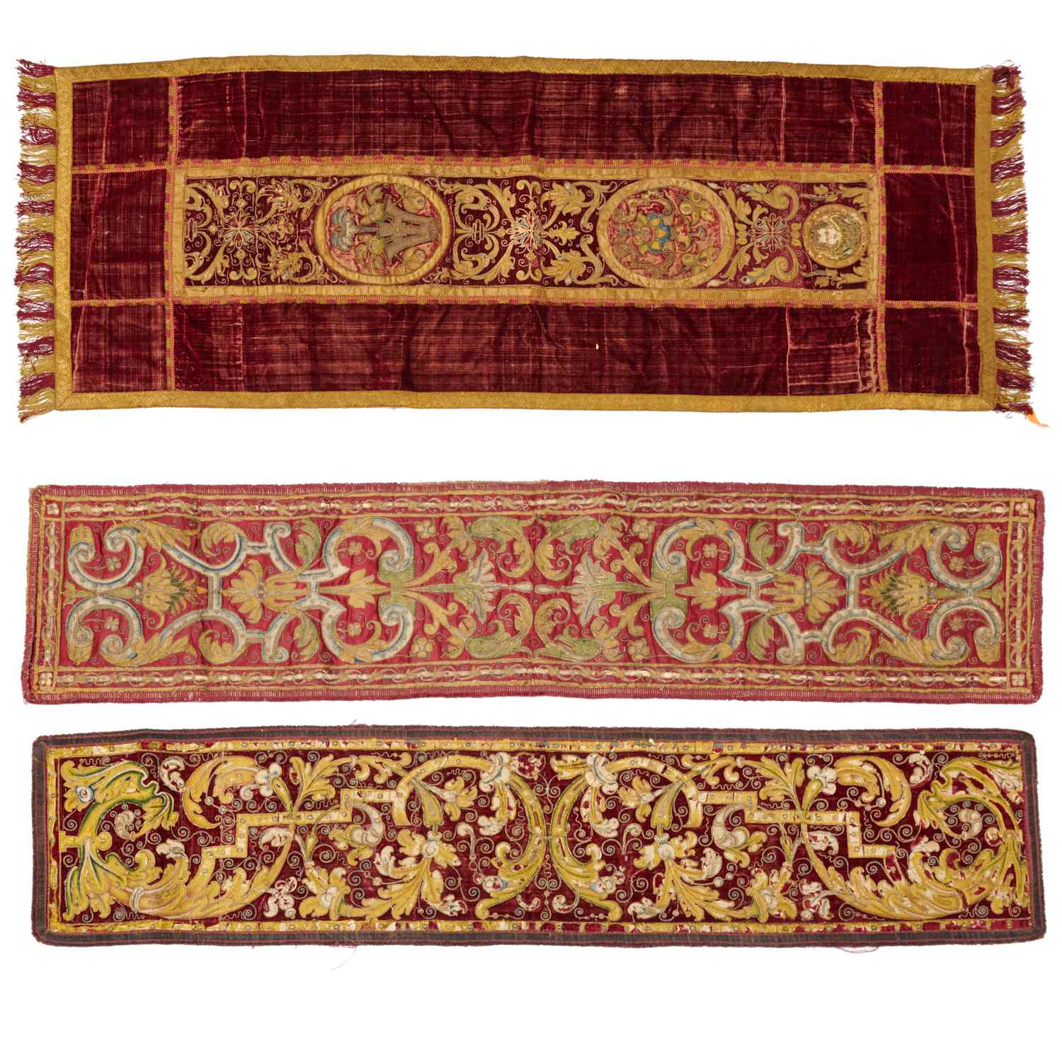  3 CONTINENTAL BAROQUE EMBROIDERED 2ce602