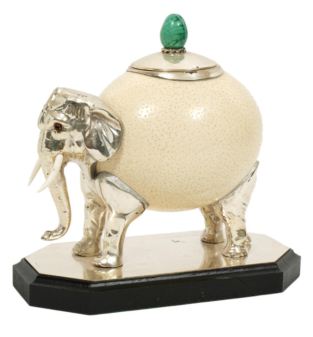 ANTHONY REDMILE OSTRICH EGG ELEPHANT 2ce684