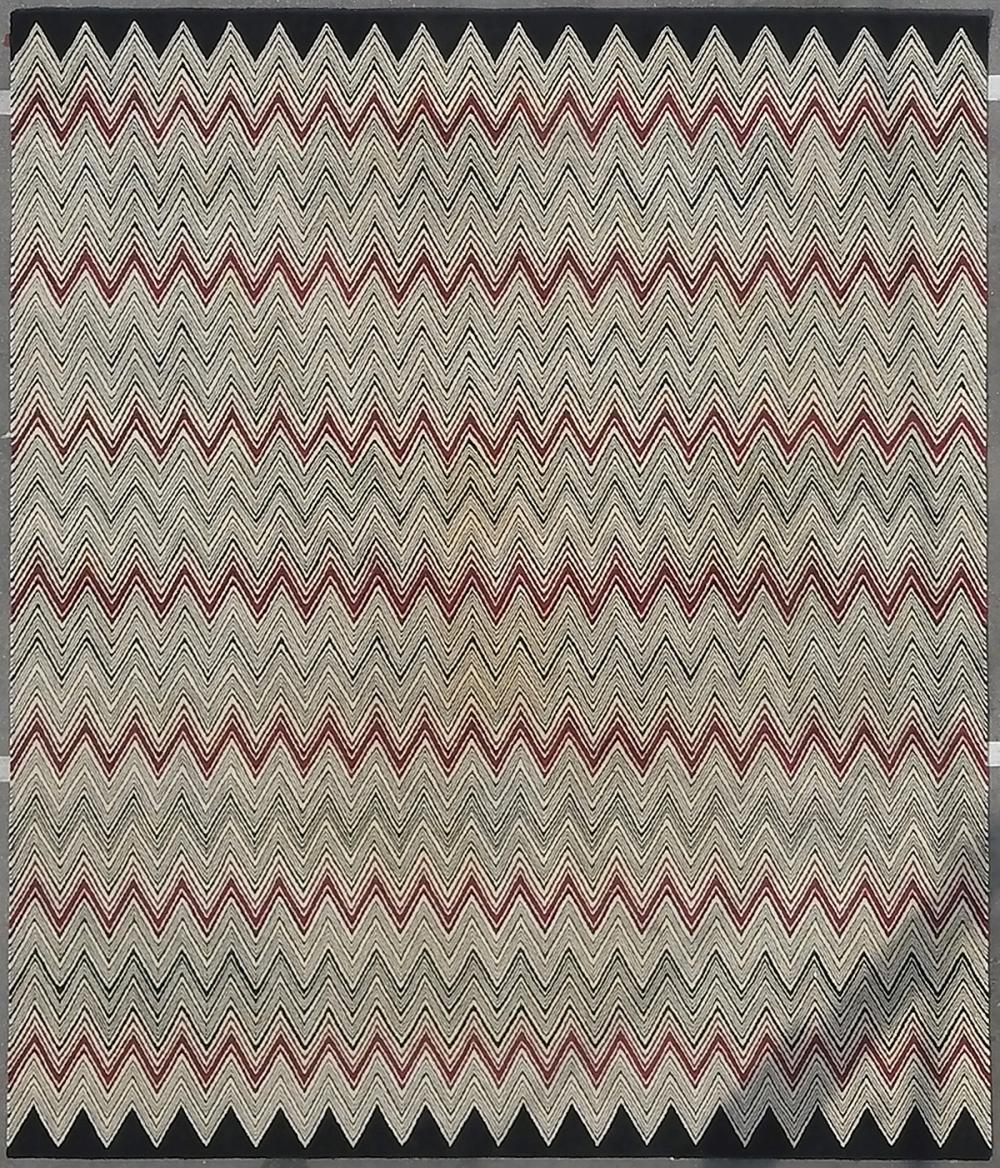 LARGE MISSONI WOOL ZIGZAG CARPETLarge 2ce6a6