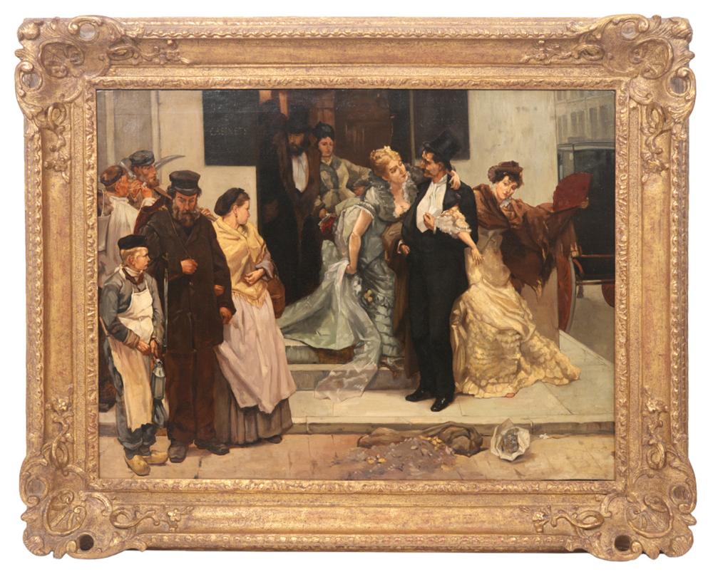 ATTRIBUTED TO CHARLES HERMANS OIL 2ce70b