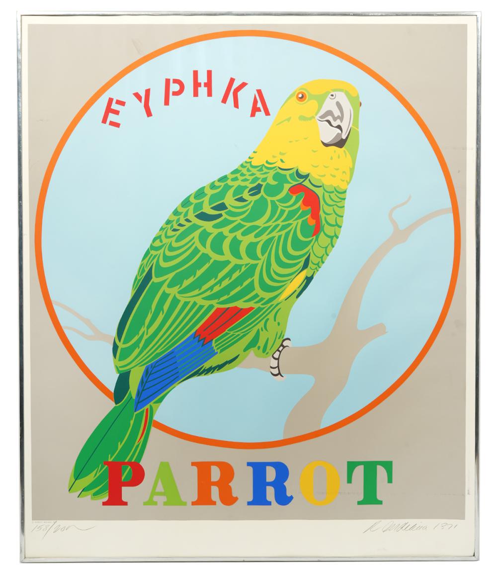 ROBERT INDIANA PARROT SERIGRAPH 2ce739