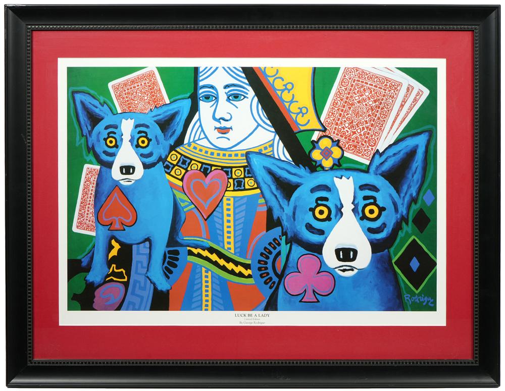 GEORGE RODRIGUE LUCKY BE A LADY  2ce76b