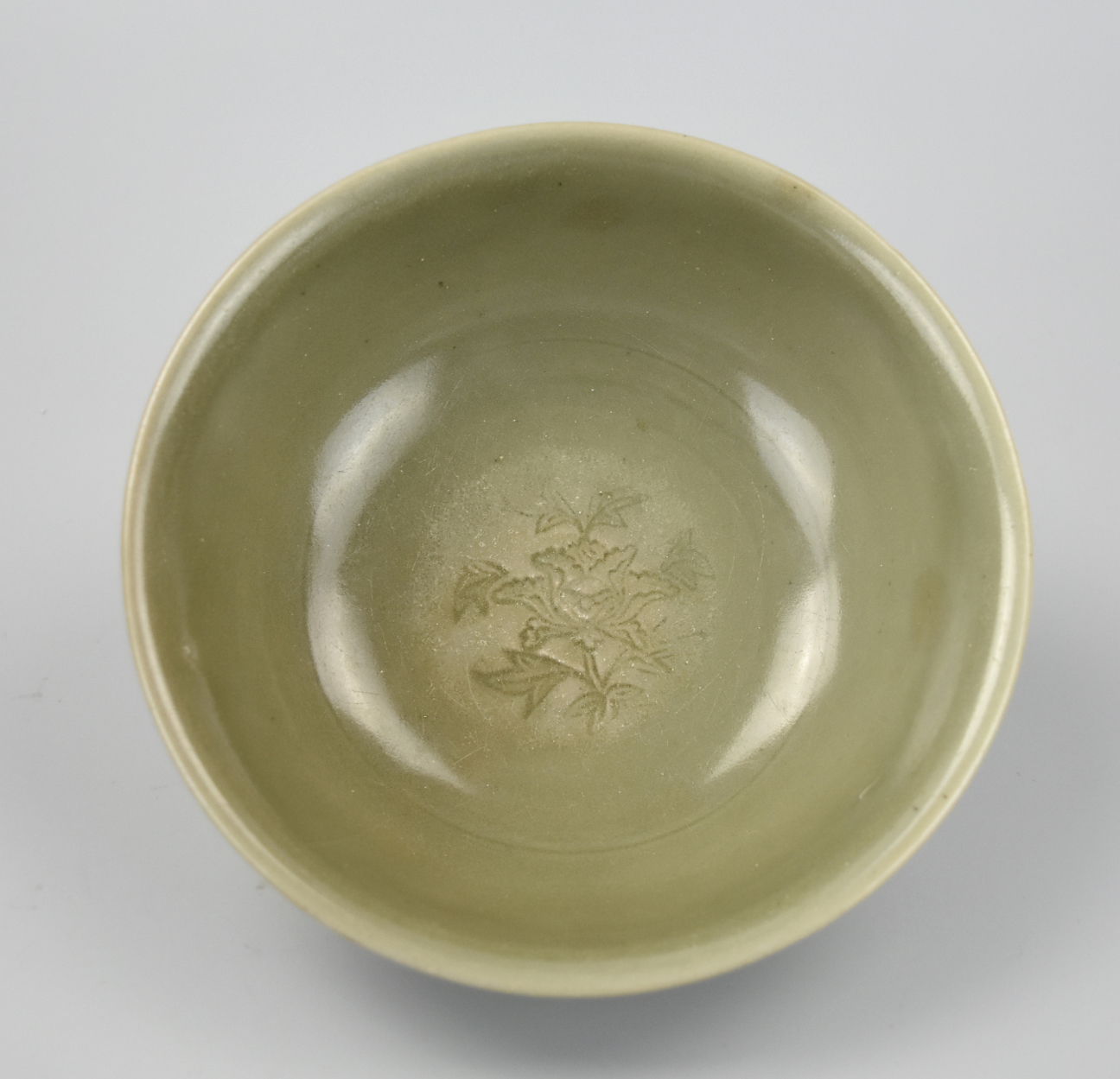 CHINESE LONGQUAN CELADON FLORAL 2ce81a