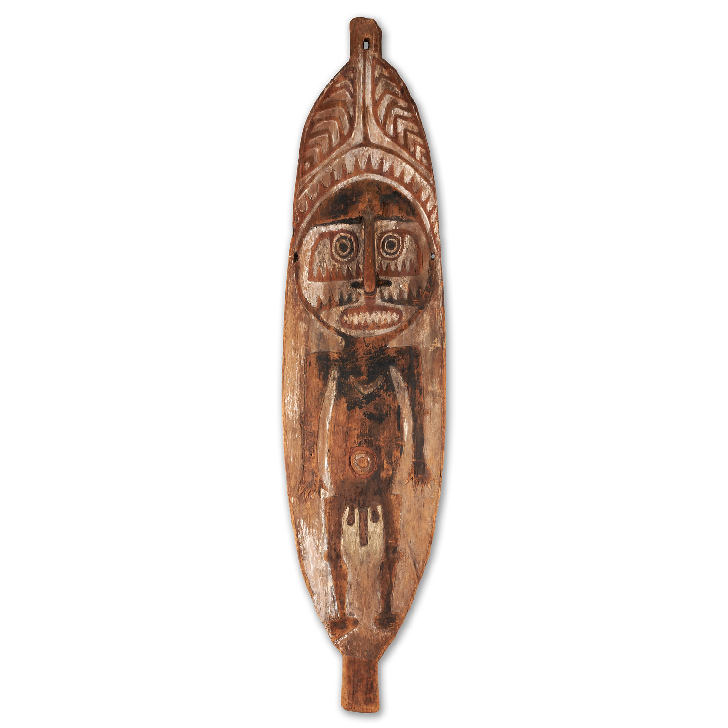 PAPUAN GULF, GOPE BOARD 19th/20th c.,