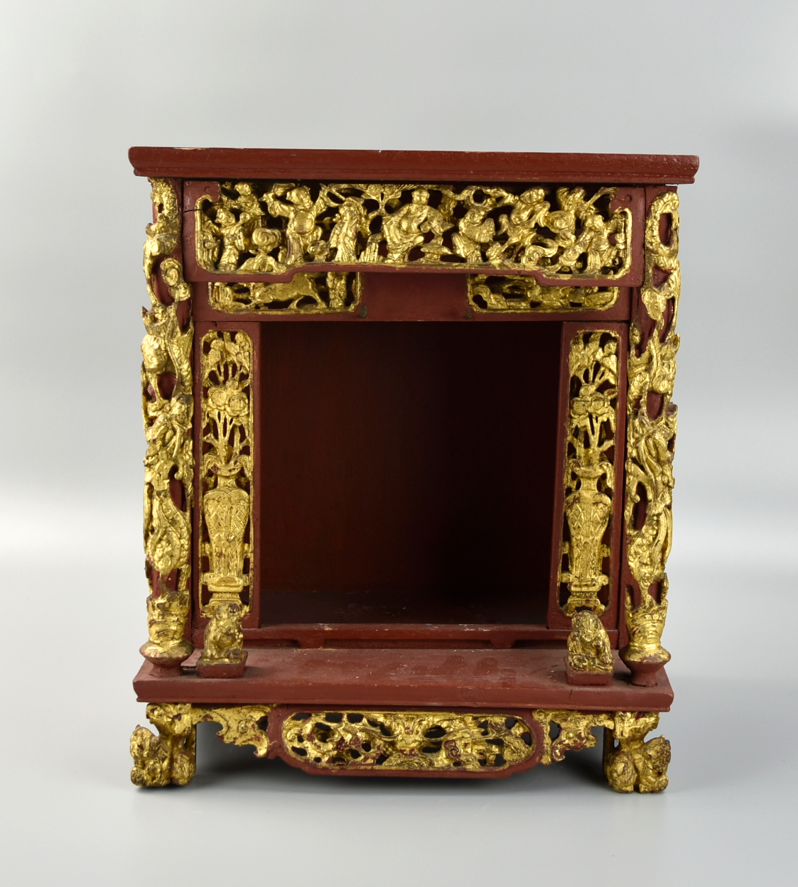CHINESE GILT LACQUER NICHE FOR 2ce8d1