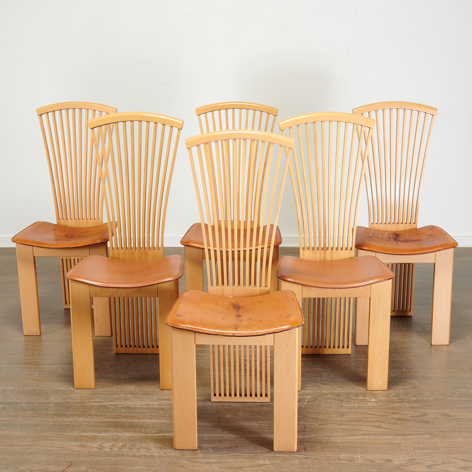 PIETRO COSTANTINI, (6) DINING CHAIRS