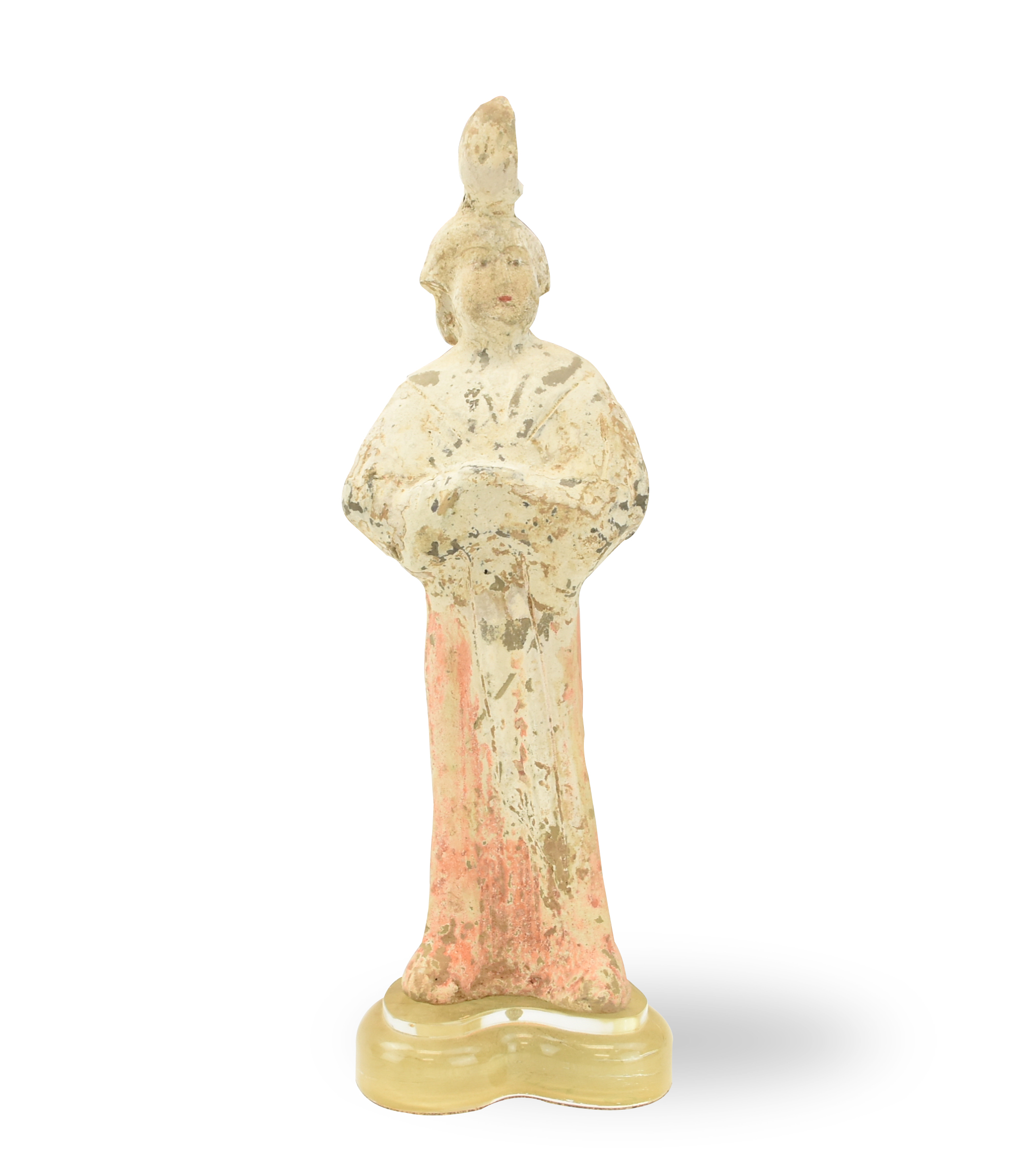 CHINESE POTTERY LADY FIGURE TANG 2ce9fd