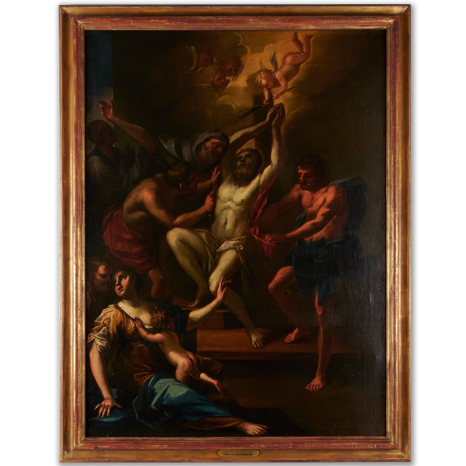 GENOESE SCHOOL OLD MASTER PAINTING 2cea3b