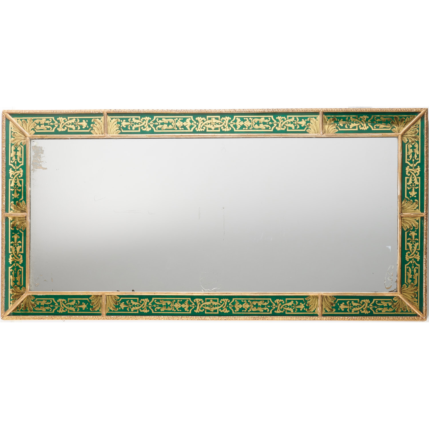 EMPIRE STYLE EGLOMISE VERRE PANELED 2cead6