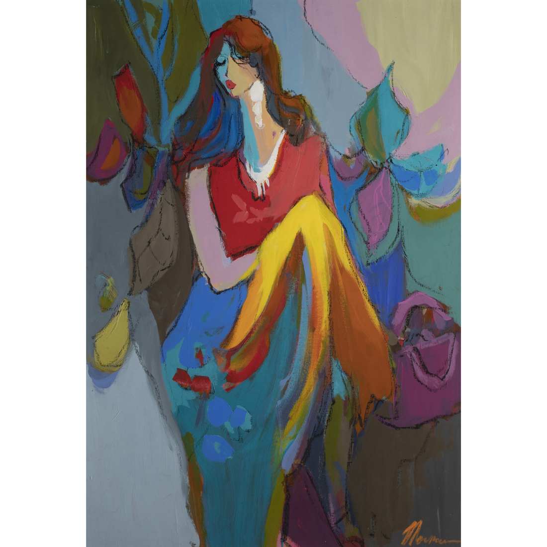 PAINTING, ISAAC MAIMON Isaac Maimon