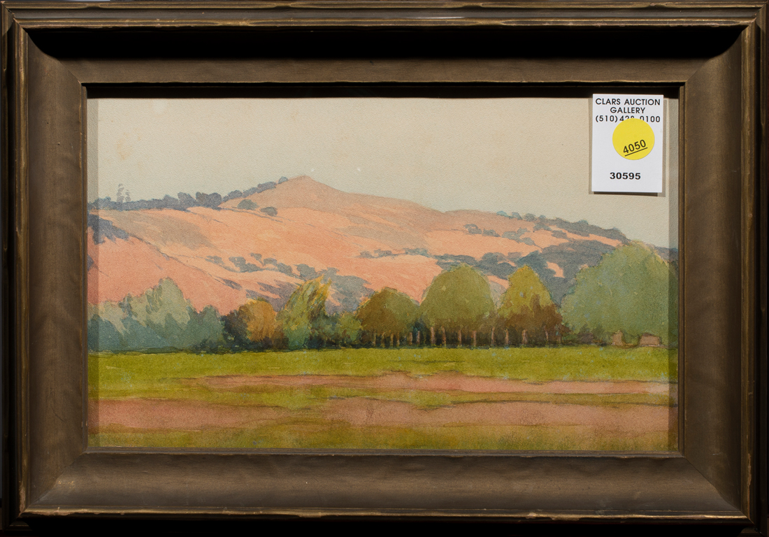 WATERCOLOR LANDSCAPE WITH HILLS 2d1407