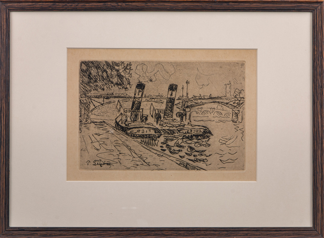 PRINT, PAUL SIGNAC Paul Signac (French,