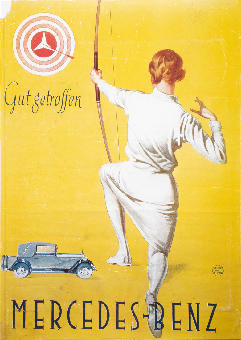 PRINTS VINTAGE MERCEDES BENZ ADVERTISING 2d1468