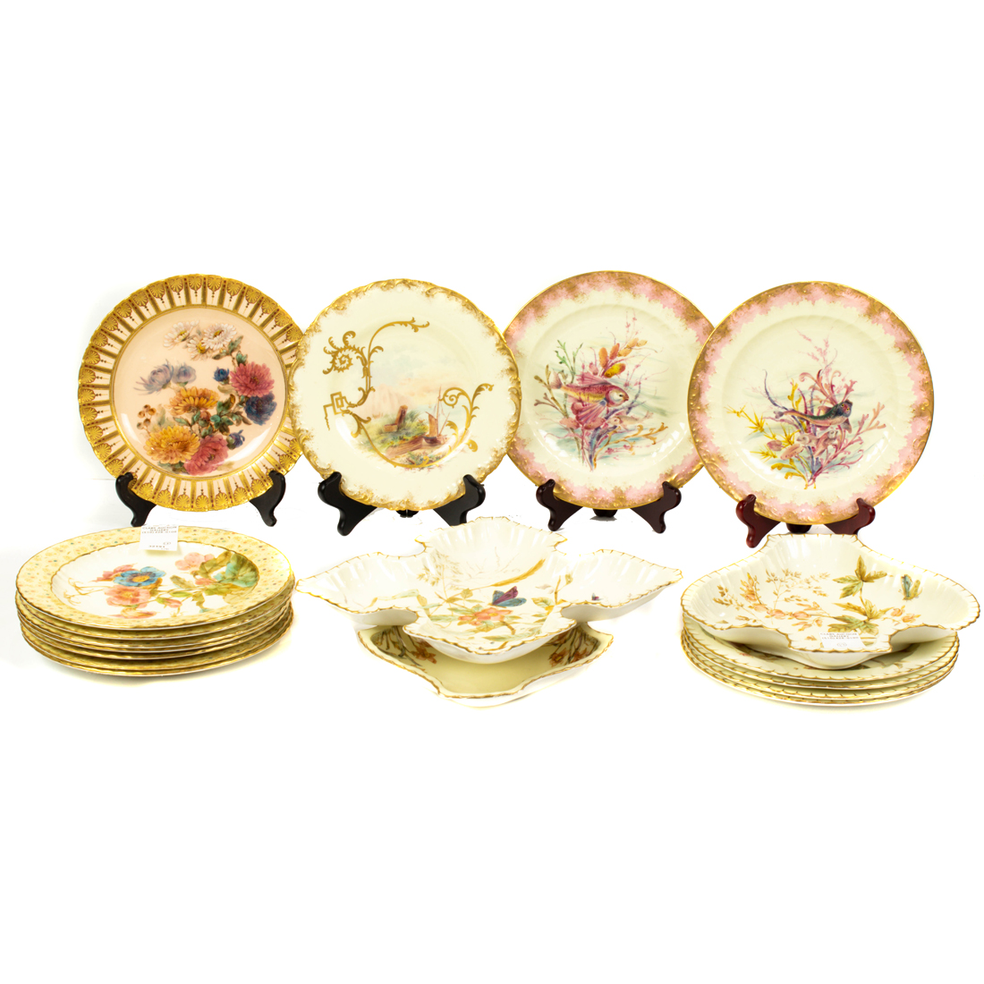 ROYAL CROWN DERBY PORCELAIN PAINTED