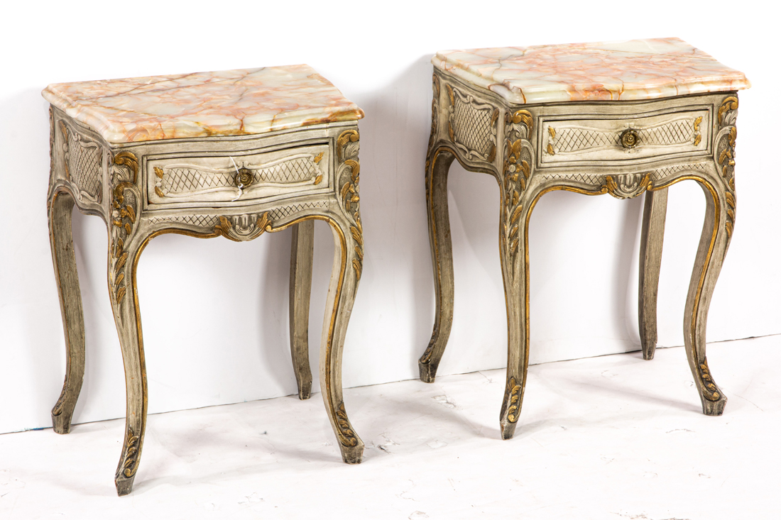 A PAIR OF LOUIS XV STYLE GILT AND 2d152c