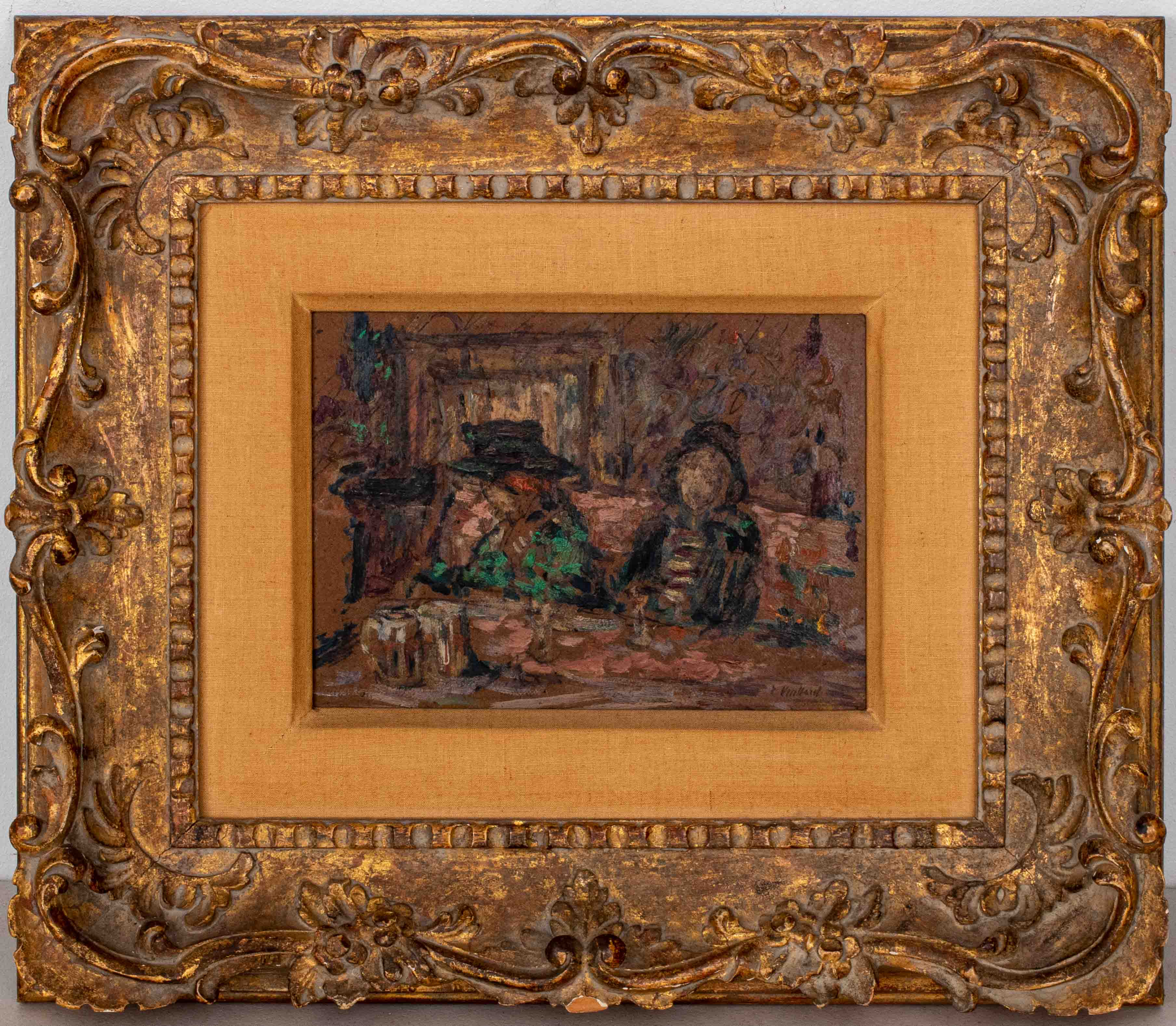 EDOUARD VUILLARD LA PATISSERIE OIL