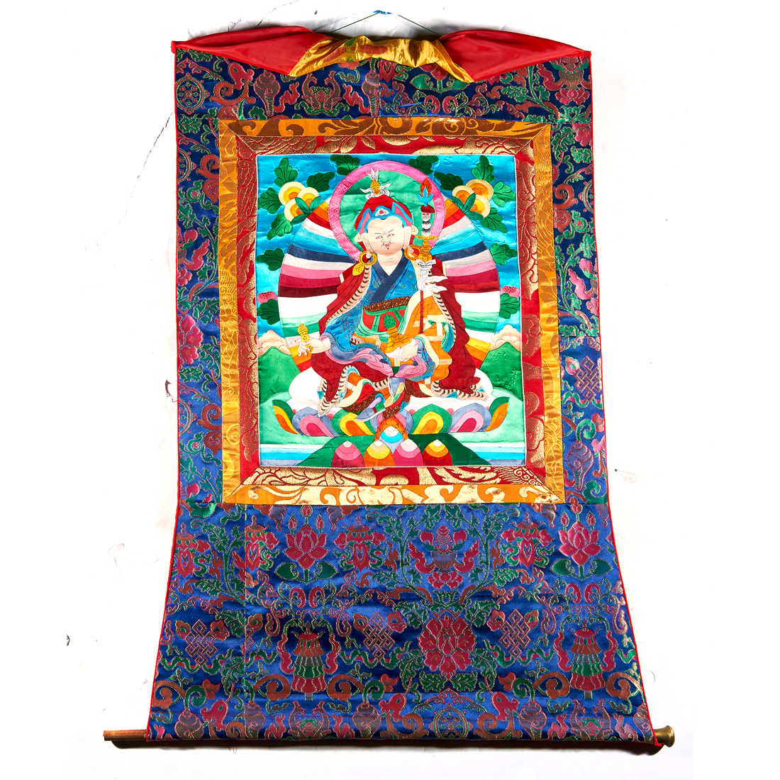 TIBETAN THANGKA Tibetan thangka  2d15ac
