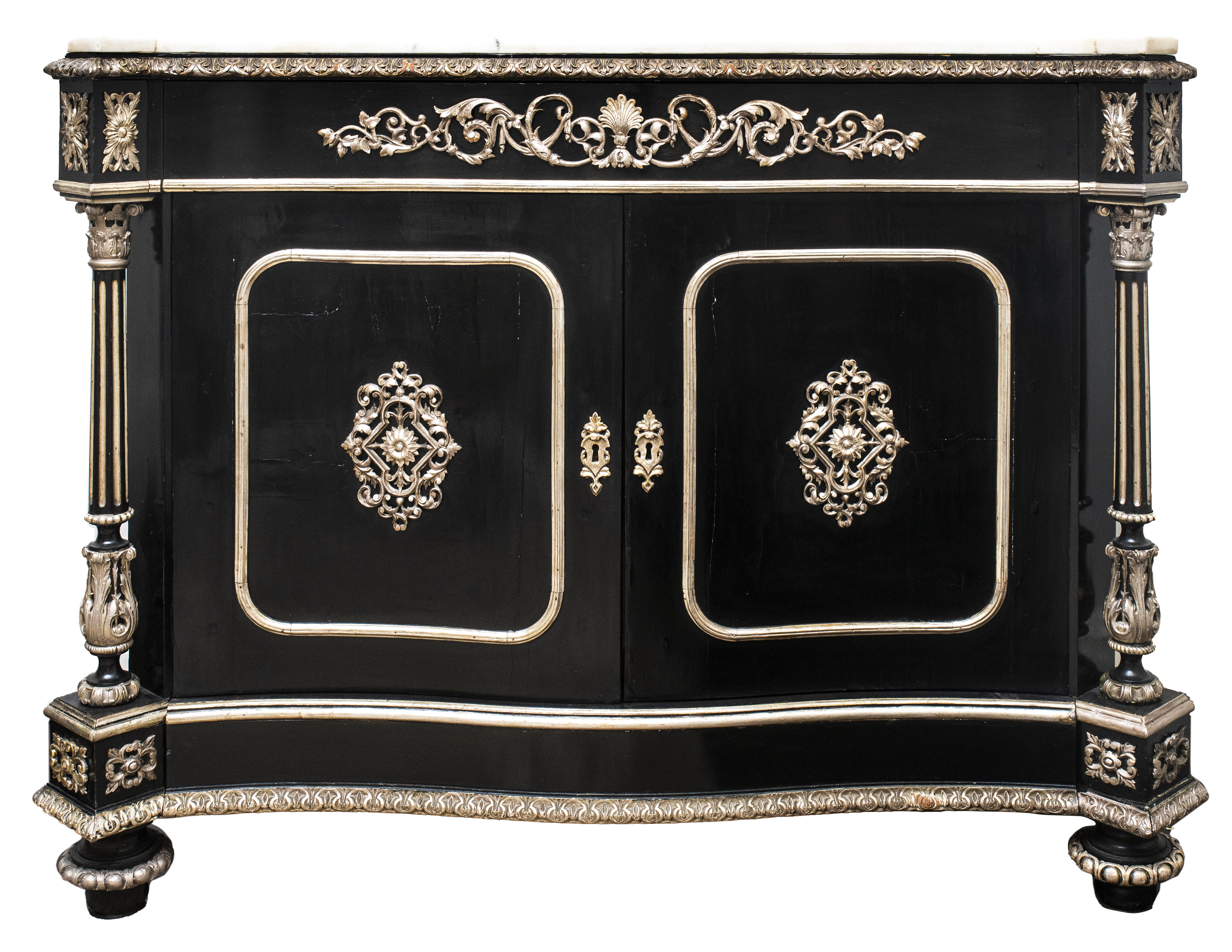 NAPOLEON III EBONIZED MEUBLE D APPUI 2d167d