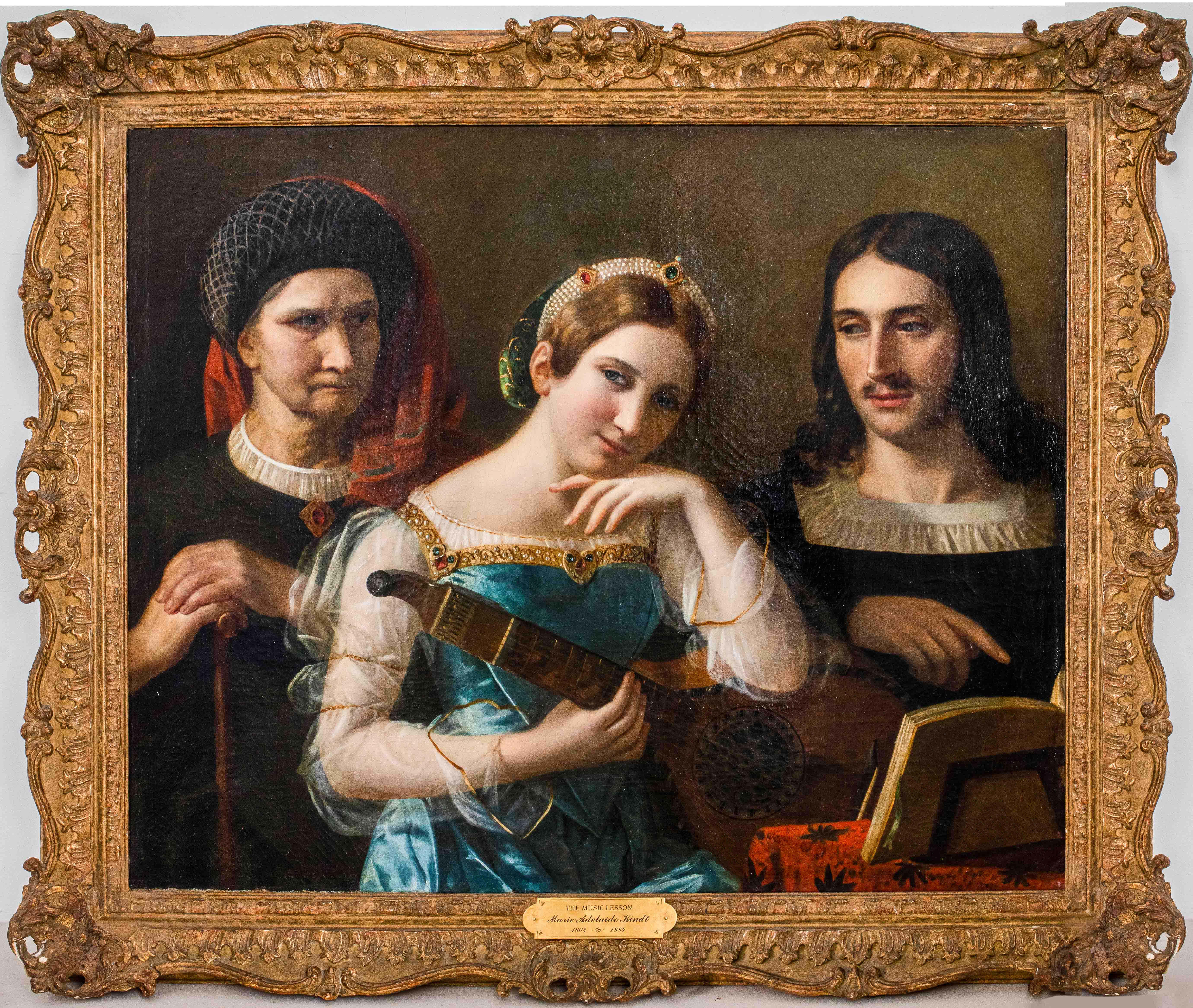MARIE ADELAIDE KINDT 'MUSIC LESSON'
