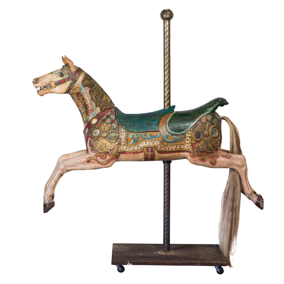 A FRIEDRICH HEYN CAROUSEL HORSE