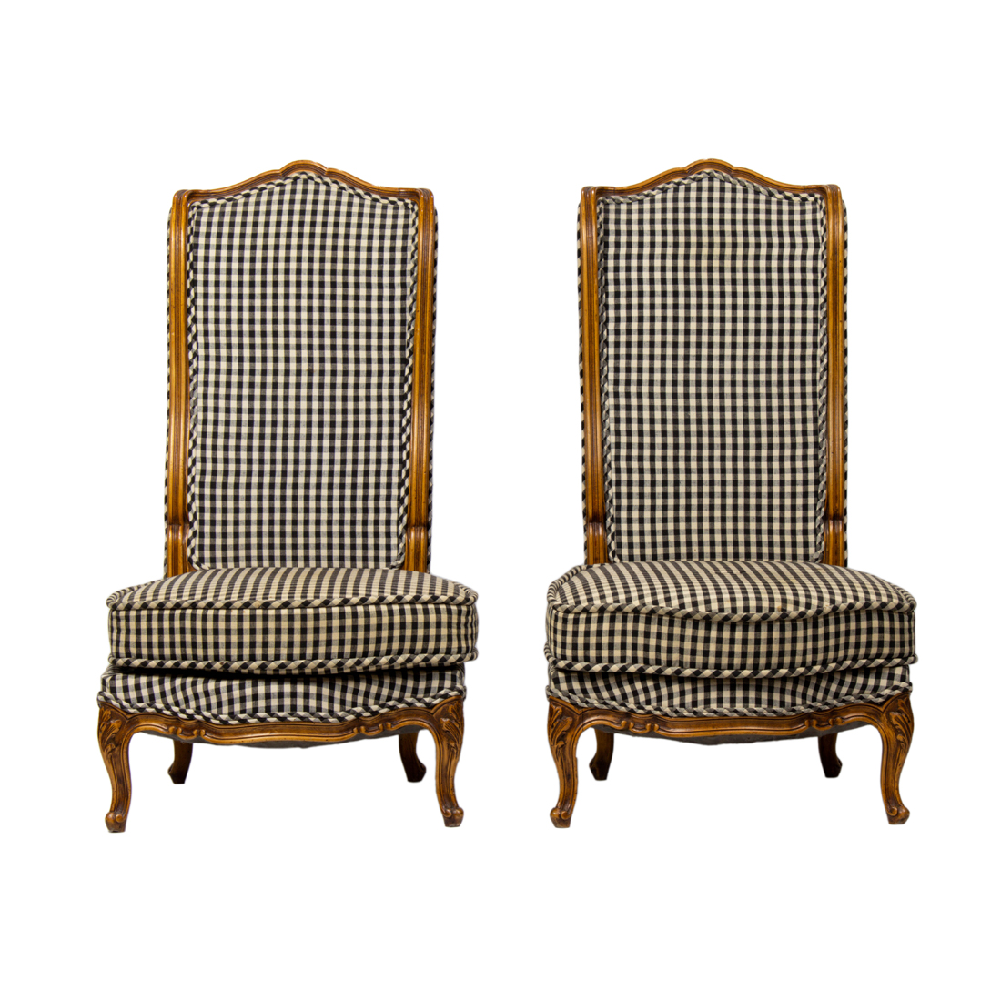 A PAIR OF LOUIS XV STYLE HIGH BACK 2d17a0