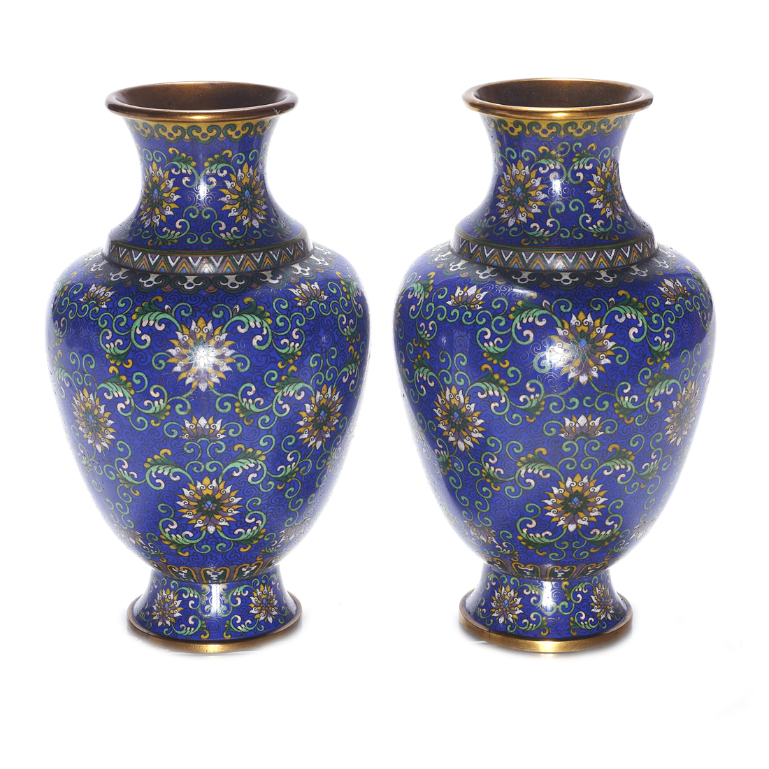  LOT OF 2 CHINESE CLOISONNE ENAMEL 2d1878