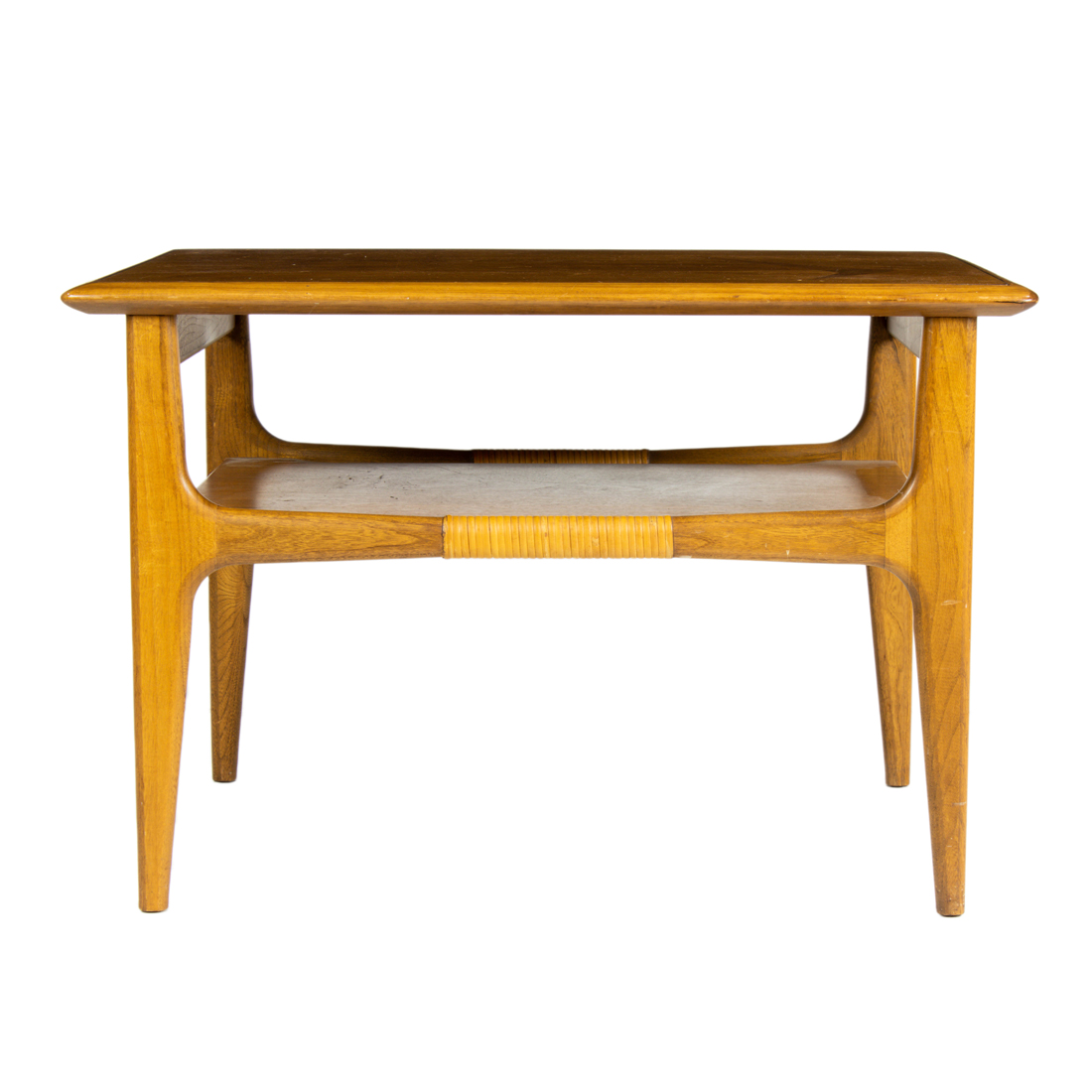 A LANE ALTAVISTA INLAID SIDE TABLE A