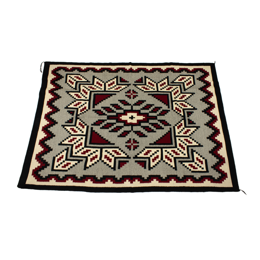 A NAVAJO GEOMETRIC RUG 72 X 53  2d19a0