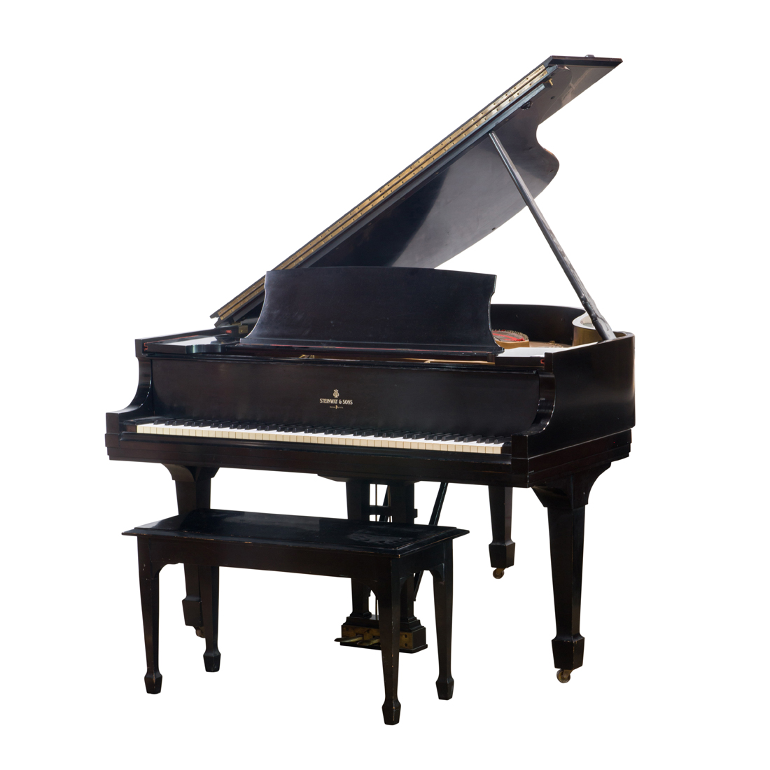 A STEINWAY MODEL M BABY GRAND PIANO 2d19c9