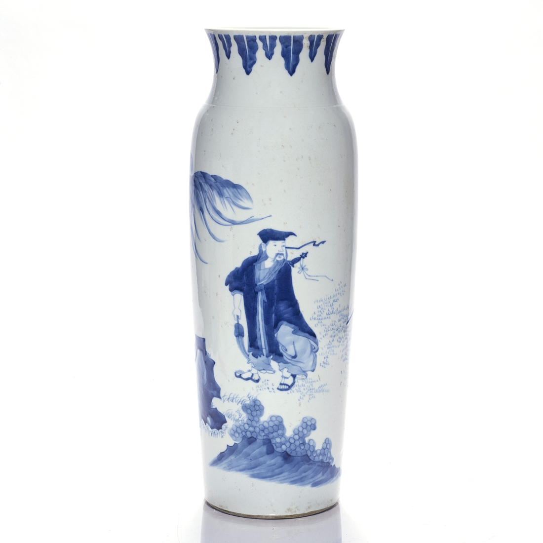 CHINESE BLUE AND WHITE VASE Chinese 2d1a28