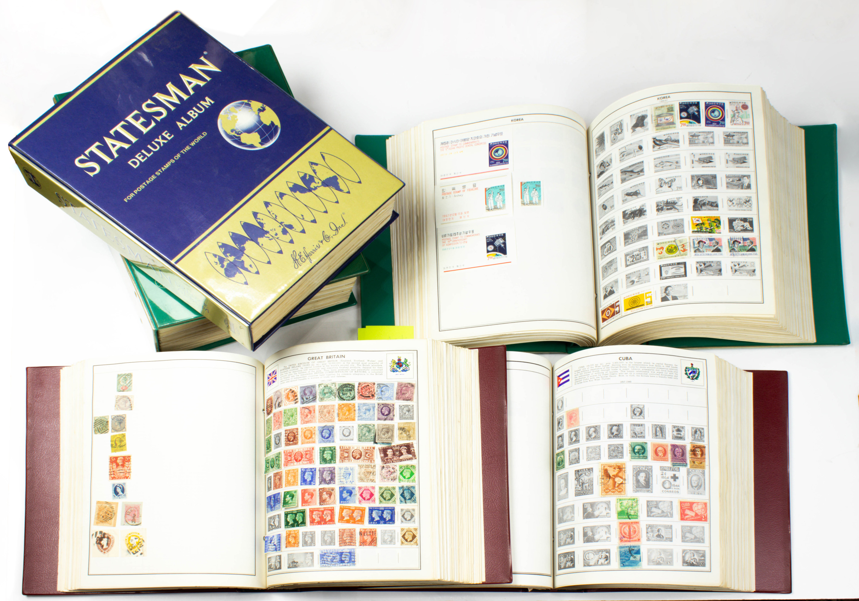 WORLDWIDE STAMP COLLECTION IN FIVE