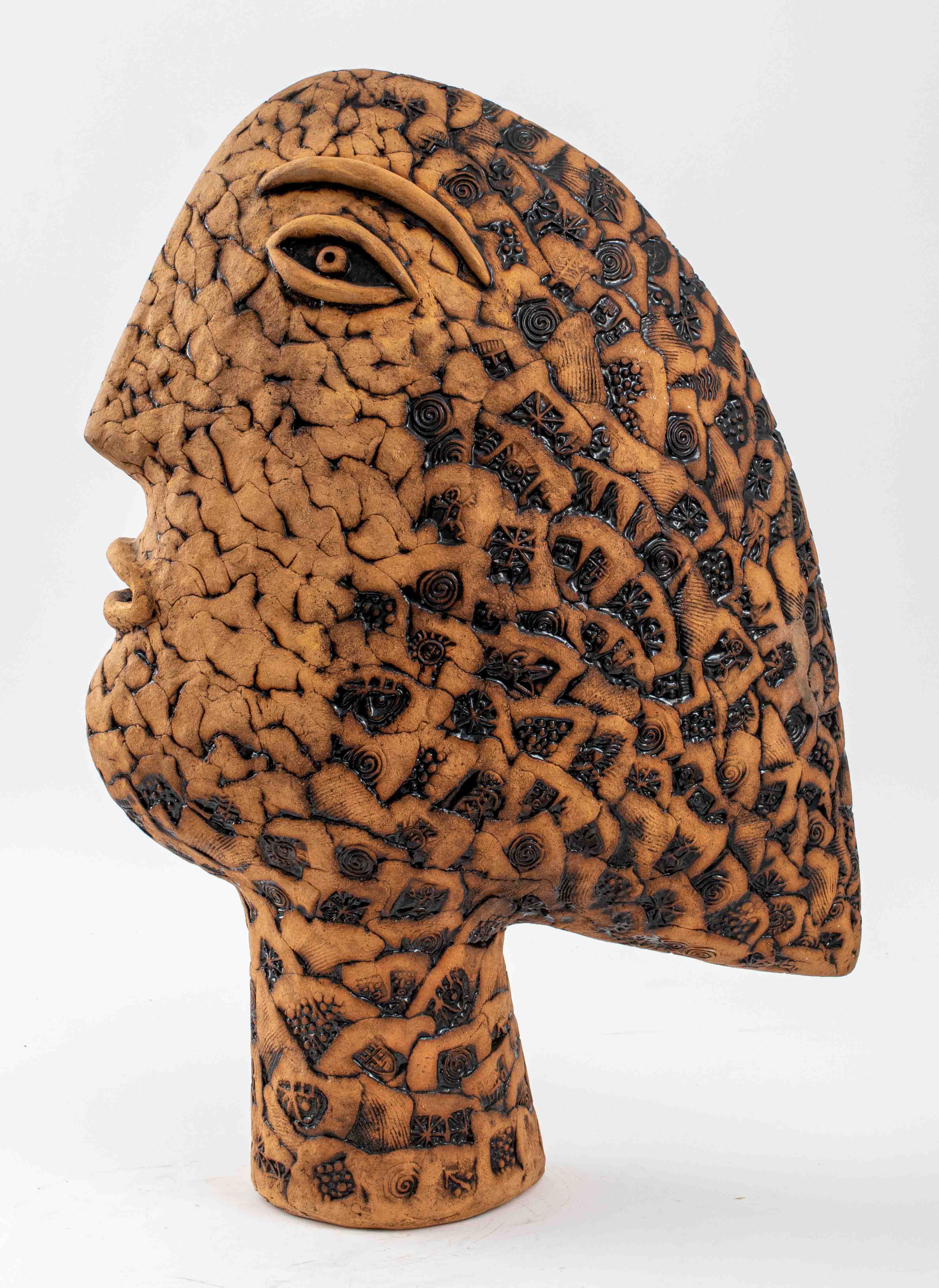 LOUIS MENDEZ "PROFILE HEAD" CERAMIC