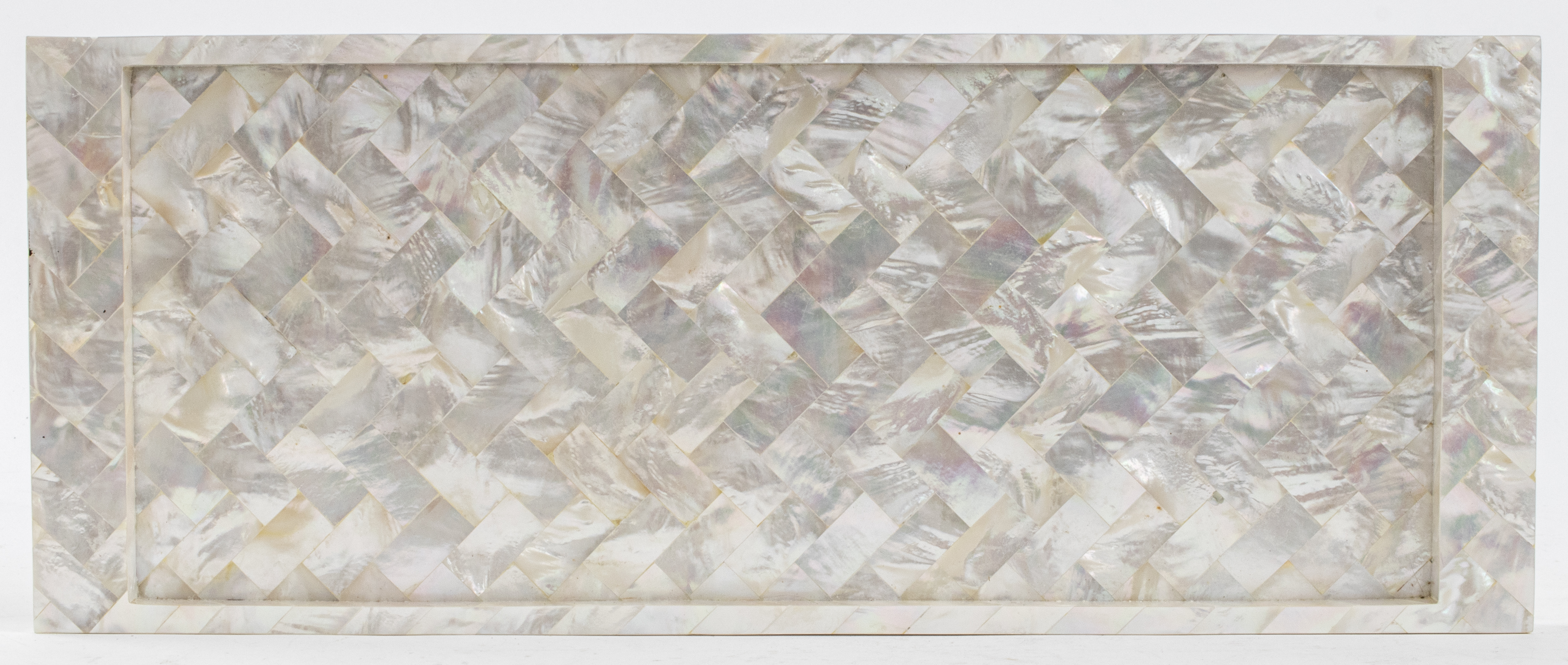 MODERN MOTHER OF PEARL RECTANGULAR 2d1c86