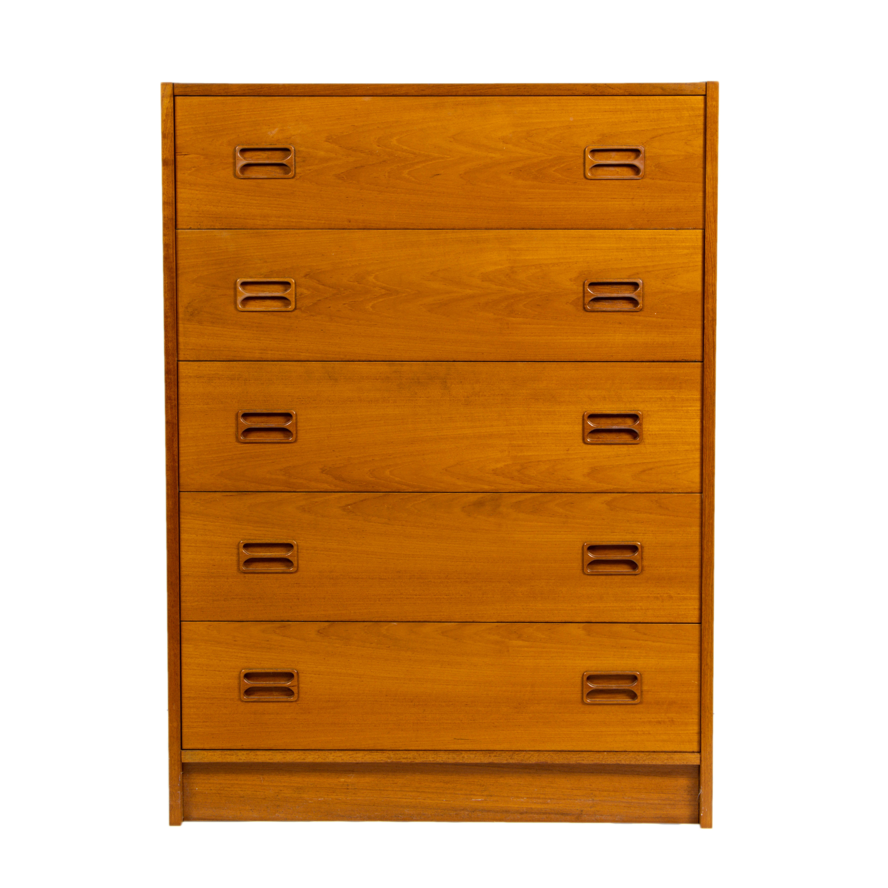 DANISH MODERN TEAK CHEST Danish 2d1cba