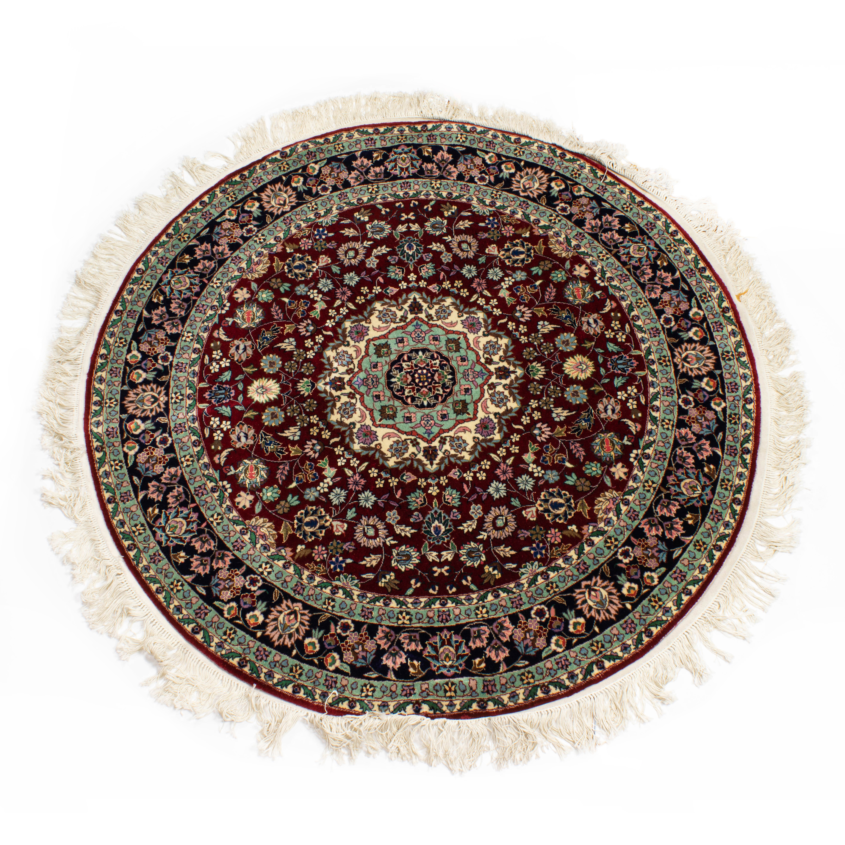 SINO KASHAN CIRCULAR CARPET Sino 2d1d19