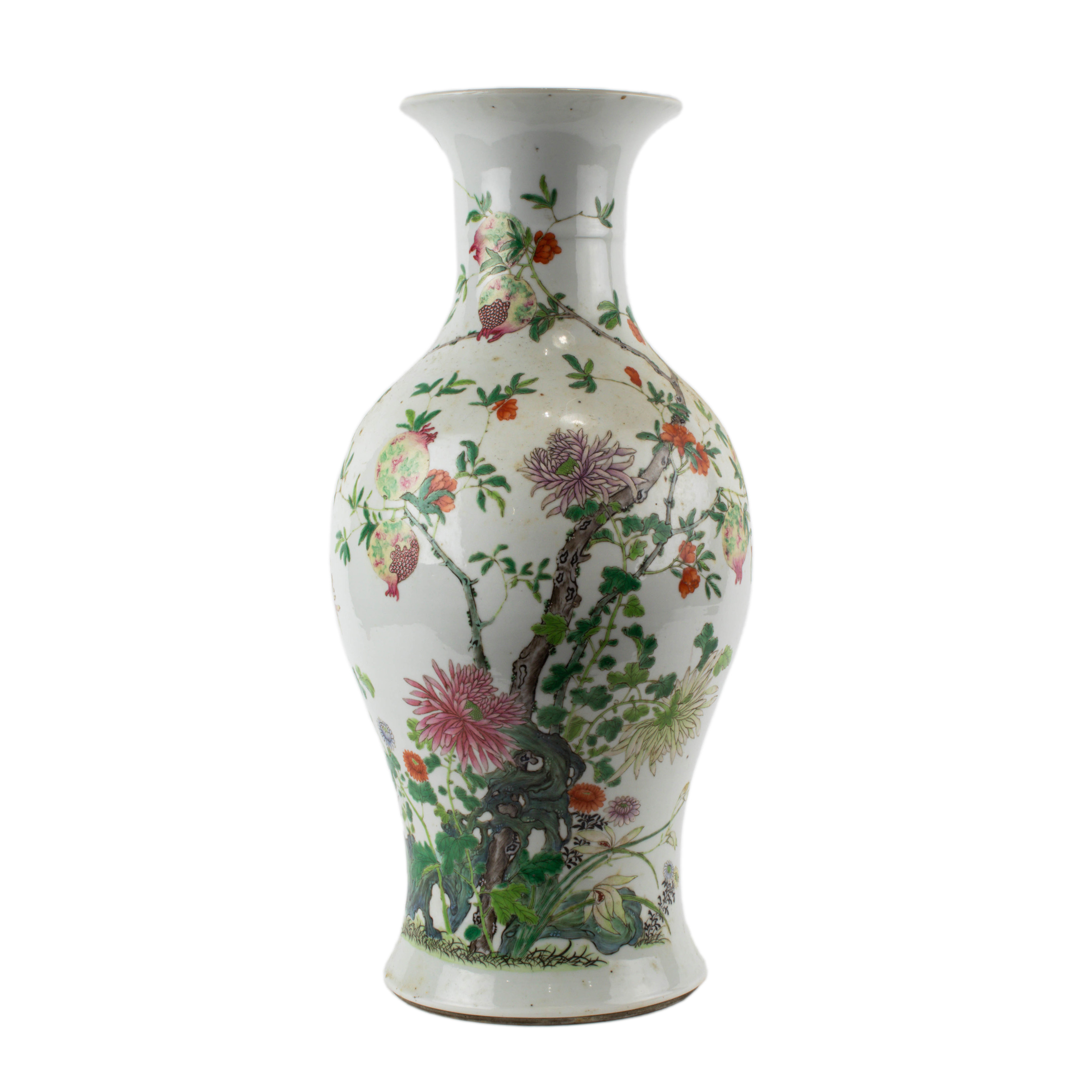 CHINESE FAMILLE ROSE VASE Chinese