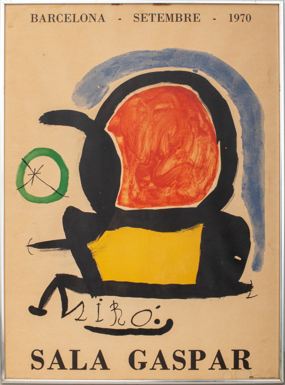 AFTER JOAN MIRO SALA GASPAR LITHOGRAPHIC 2d1d57