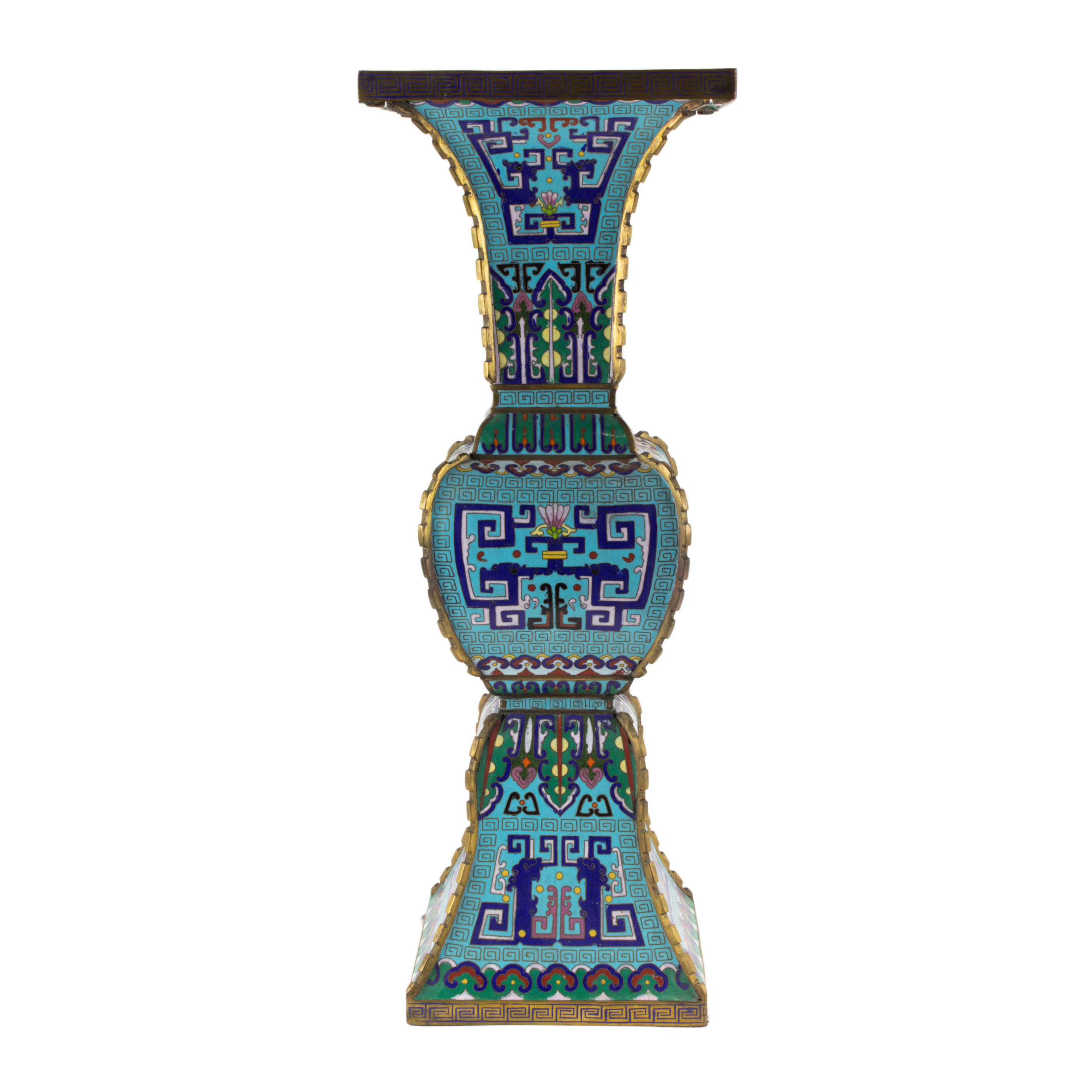 CHINESE CLOISONNE ENAMEL VASE Chinese