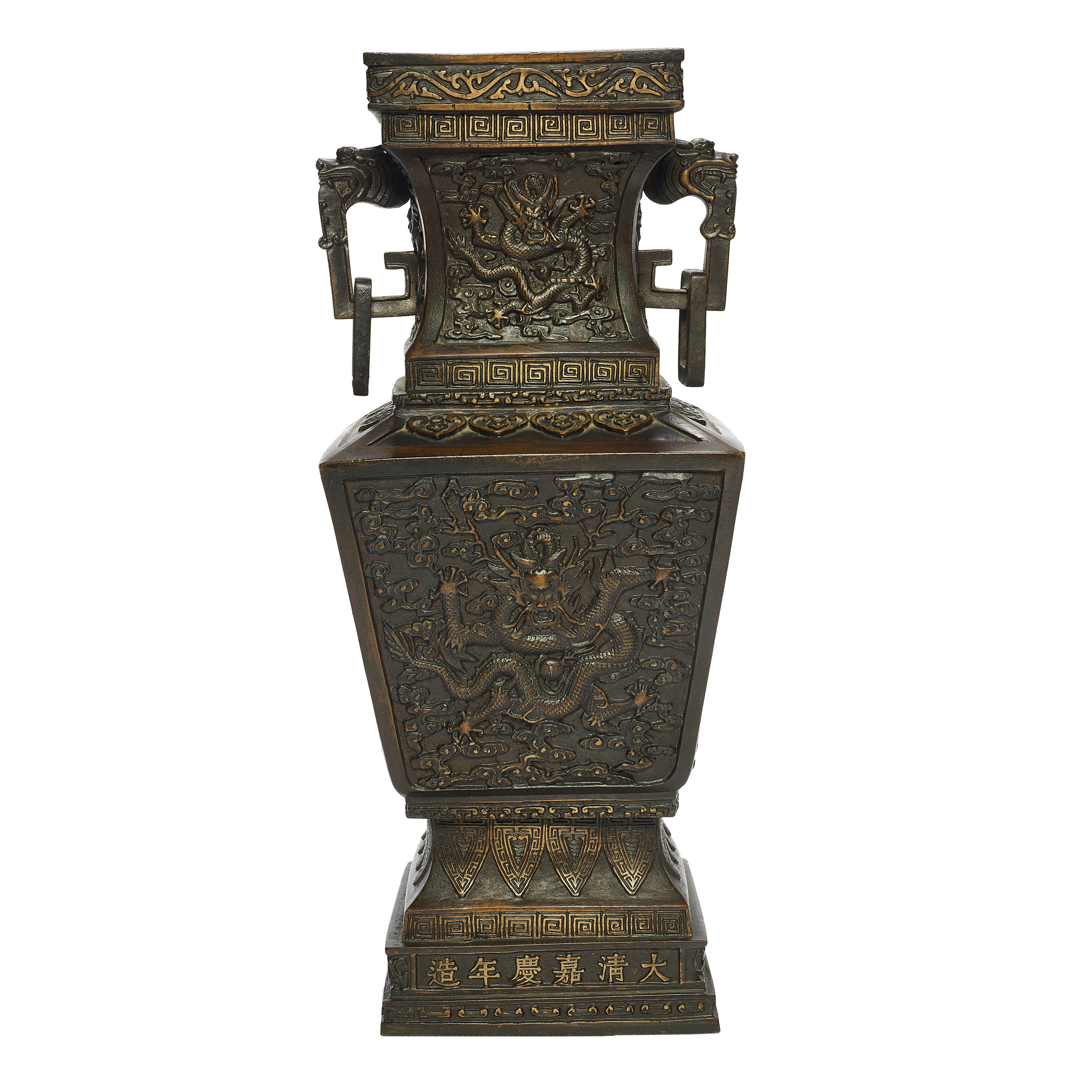 CHINESE IMPERIAL BRONZE 'DRAGON'