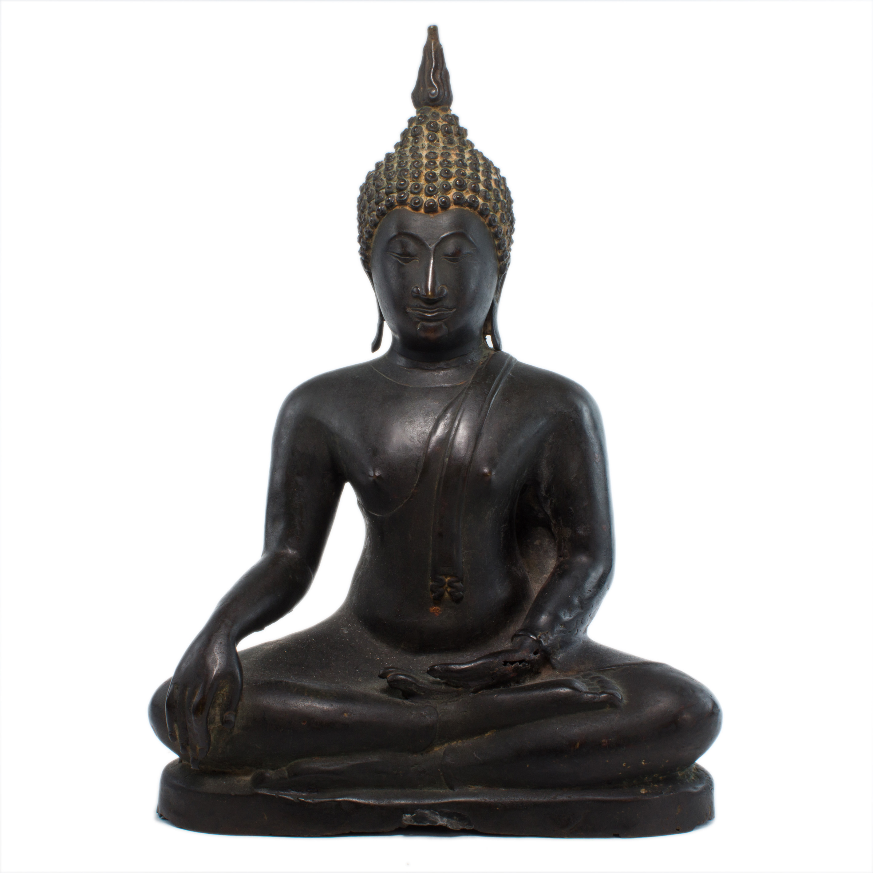 THAI AYUTTHAYA STYLE BRONZE FIGURE