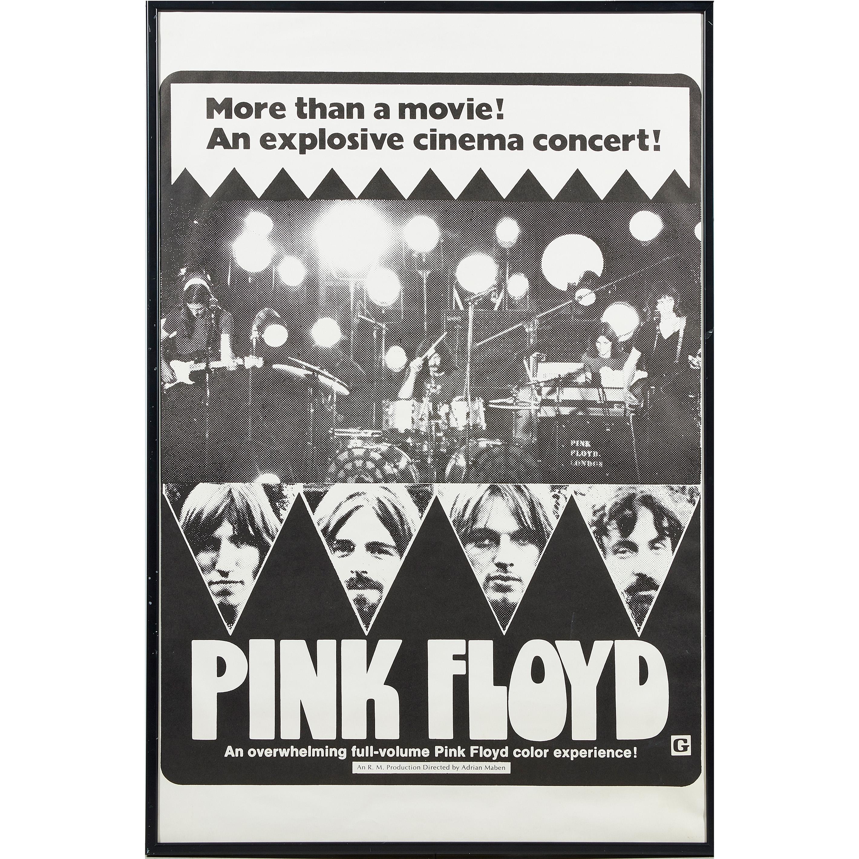 CONCER POSTER, PINK FLOYD CINEMA