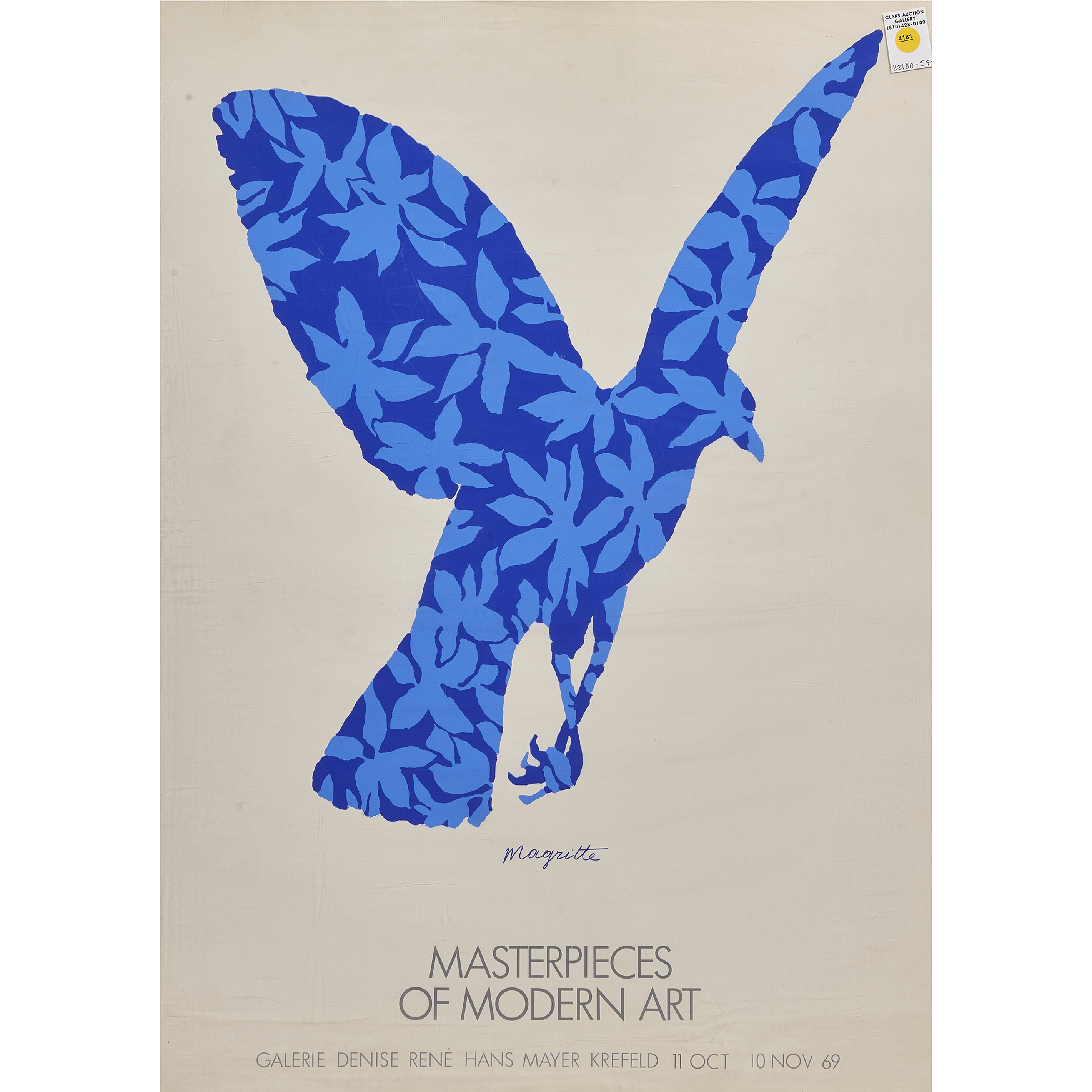 POSTER, MAGRITTE, MASTERPIECES OF MODERN