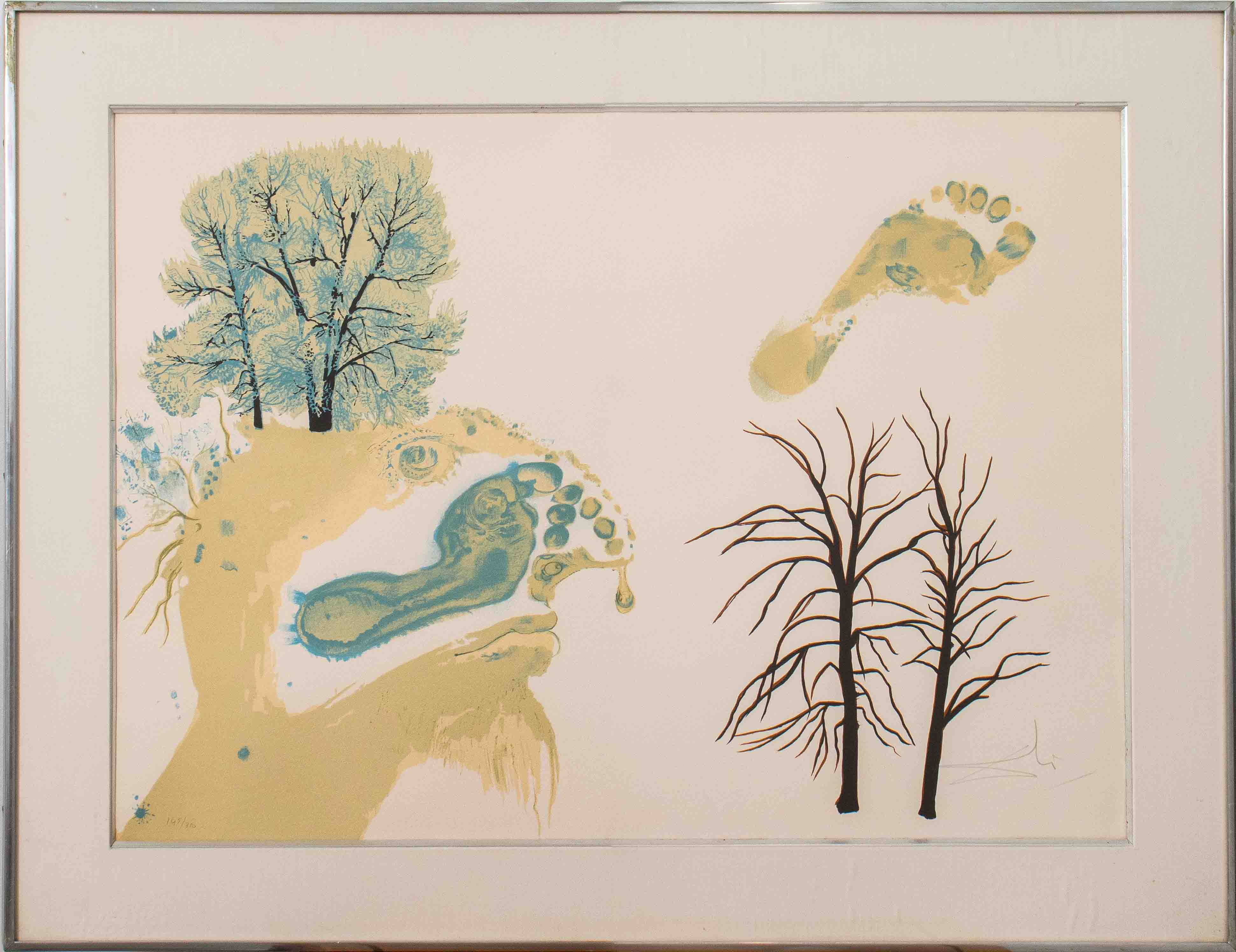 SALVADOR DALI LES SAISONS HIVER  2d1e41