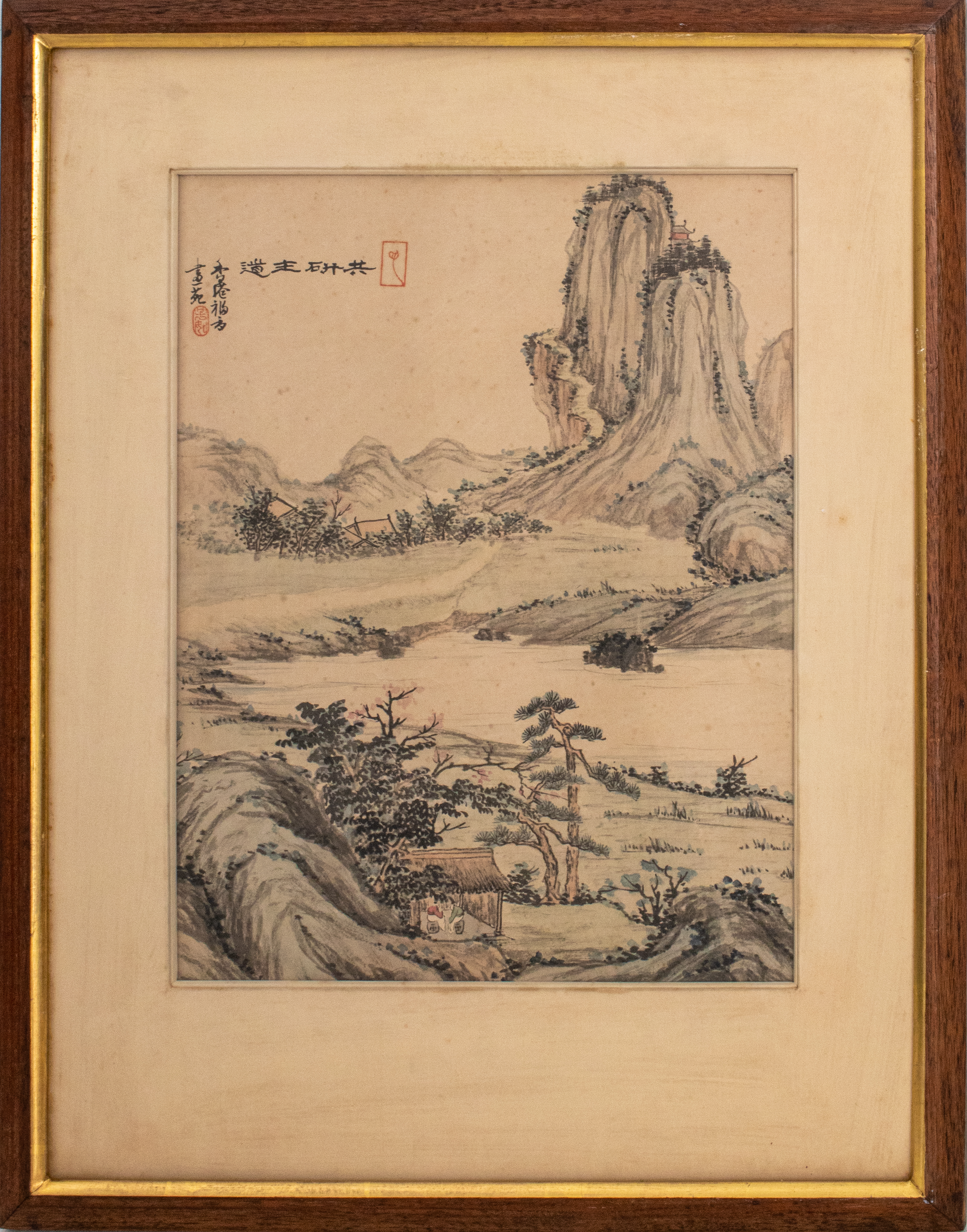 CHINESE QING DYNASTY PAINTING ON 2d1e68