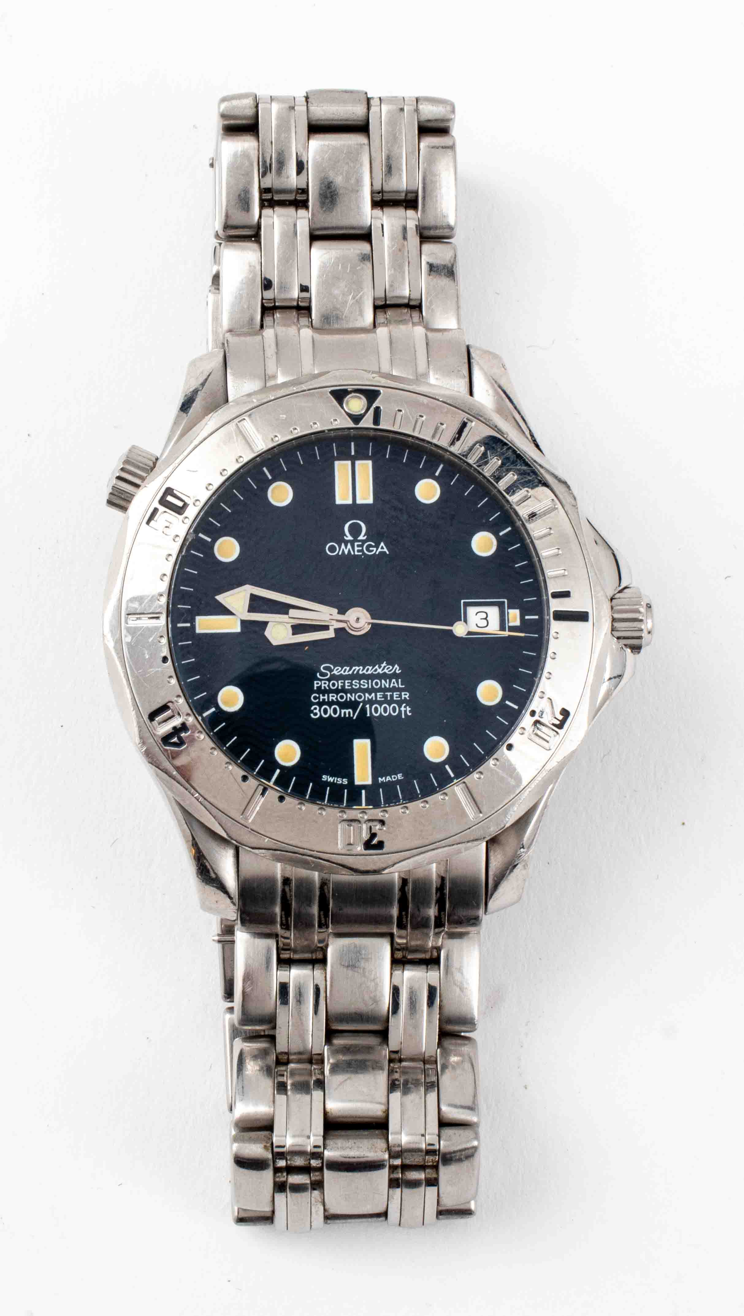 OMEGA "SEAMASTER" STAINLESS STEEL