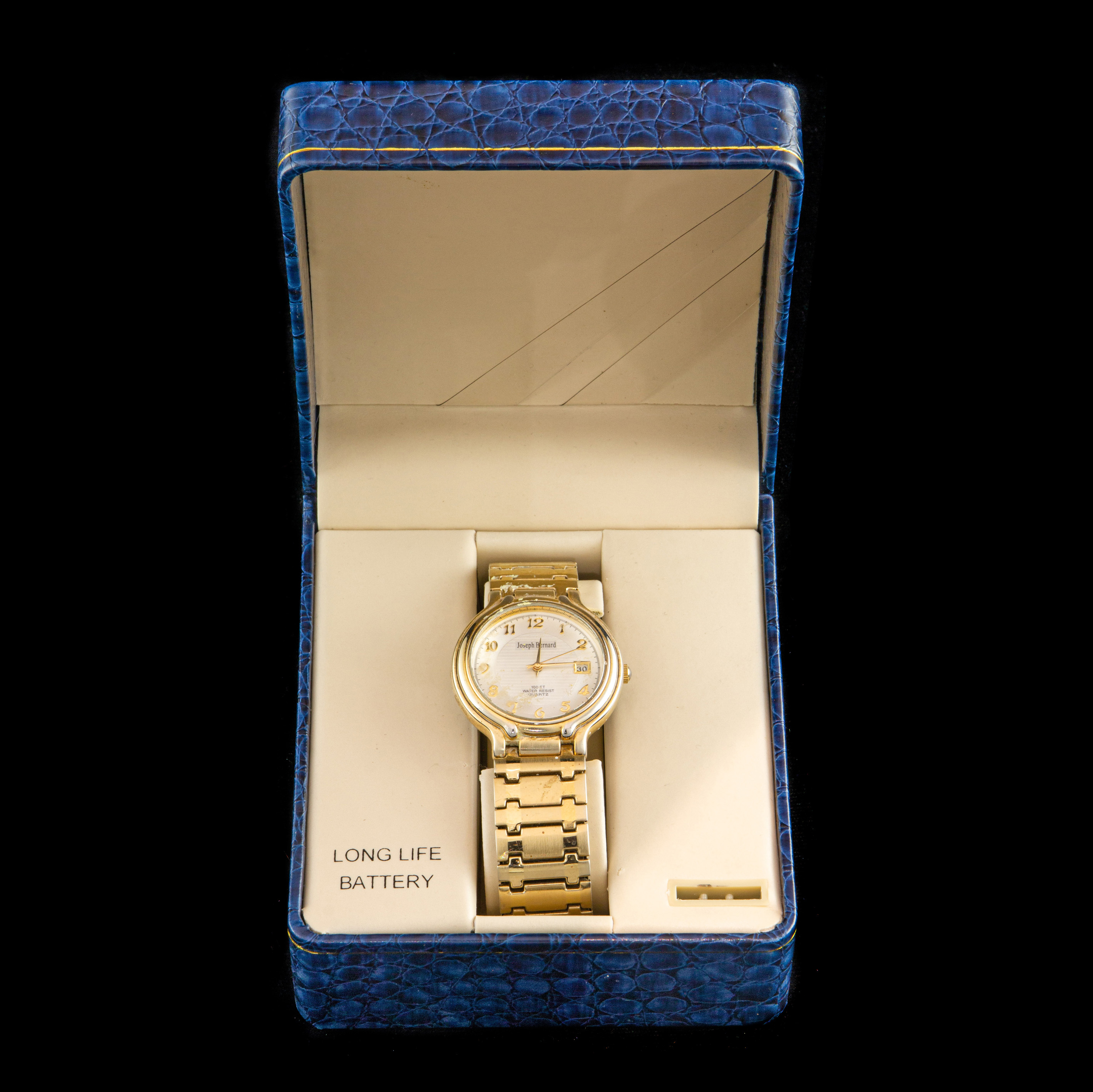 JOSEPH BERNARD MEN'S WATCH IN CASE