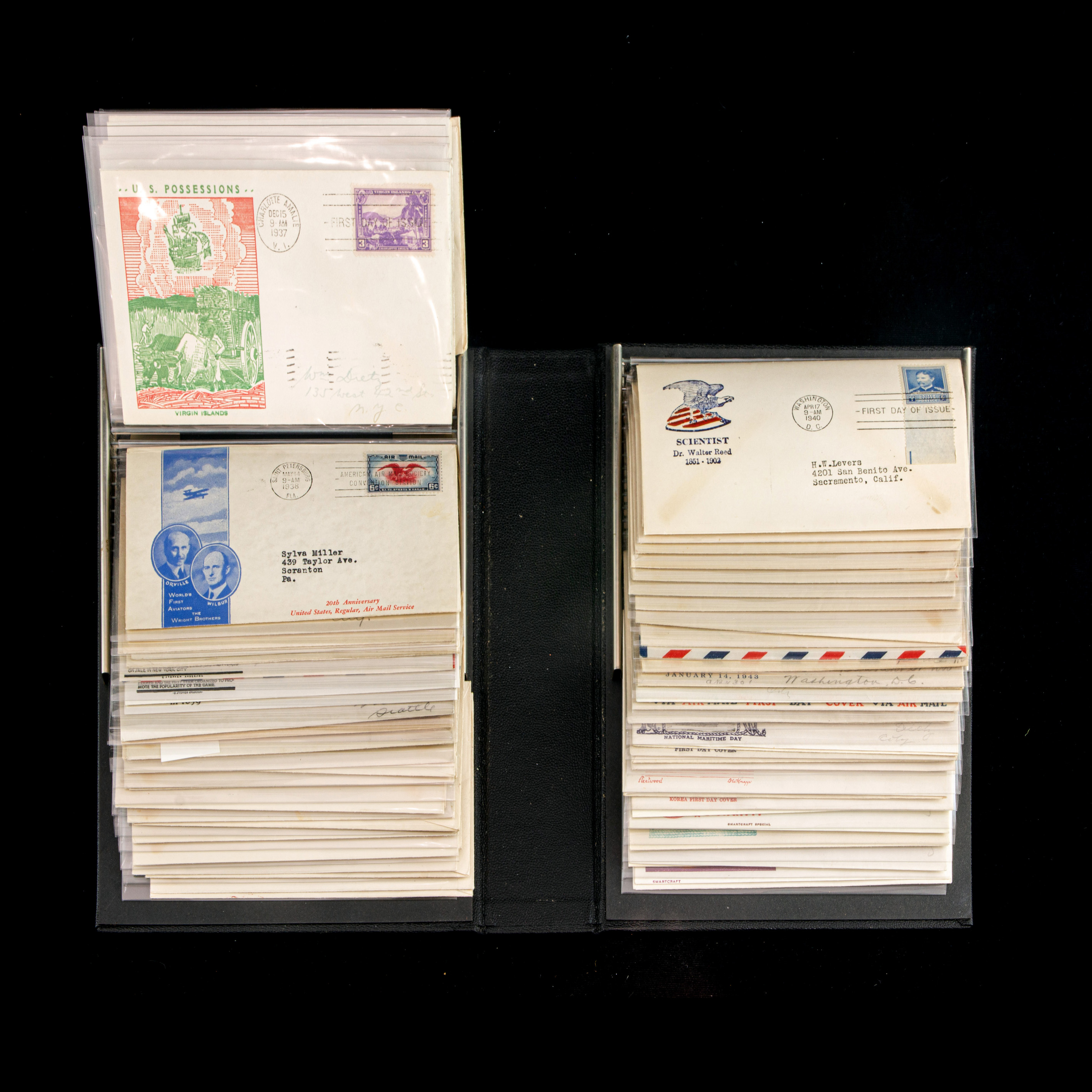 U.S. EARLY FIRST DAY COVER COLLECTION